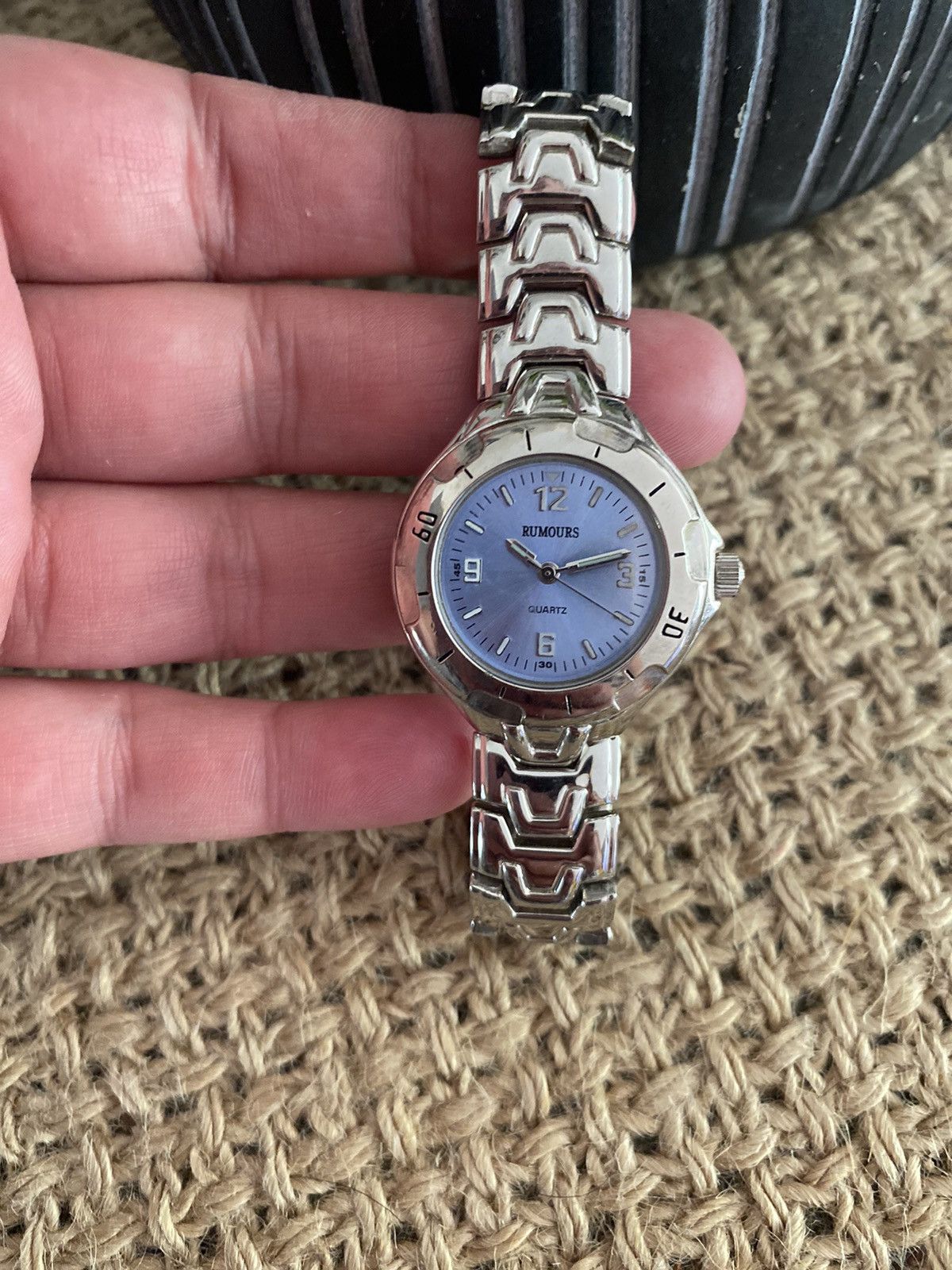Other VINTAGE QUARTZ MOVT WOMANS STAINLESS STEEL WATCH Size ONE SIZE - 10 Thumbnail
