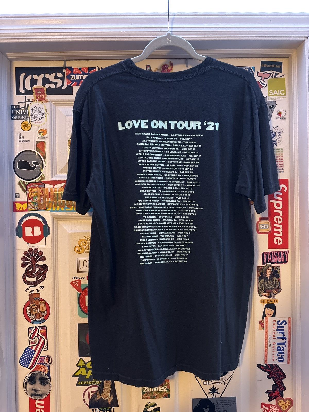 Comfort Colors 2021 Harry Styles Love on Tour tee Size US L / EU 52-54 / 3 - 6 Thumbnail