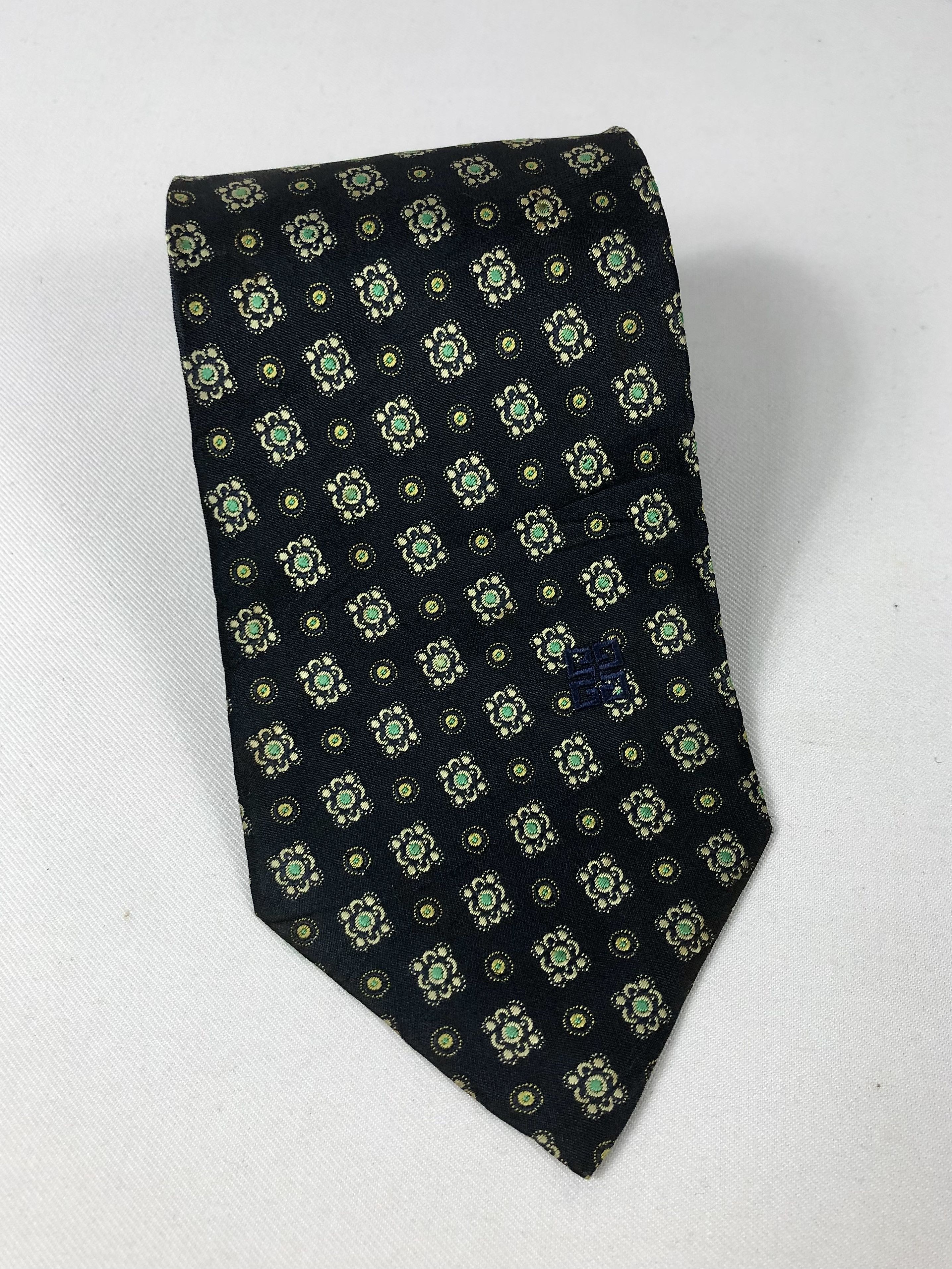 Givenchy Rare Monsieur Givenchy Silk Tie Size ONE SIZE - 1 Thumbnail