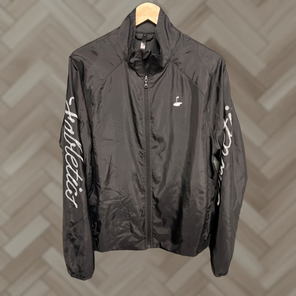 Fabletics Fabletics Mens Jacket The Breakline Track Jacket Black M Medium Size US M / EU 48-50 / 2 - 1 Thumbnail