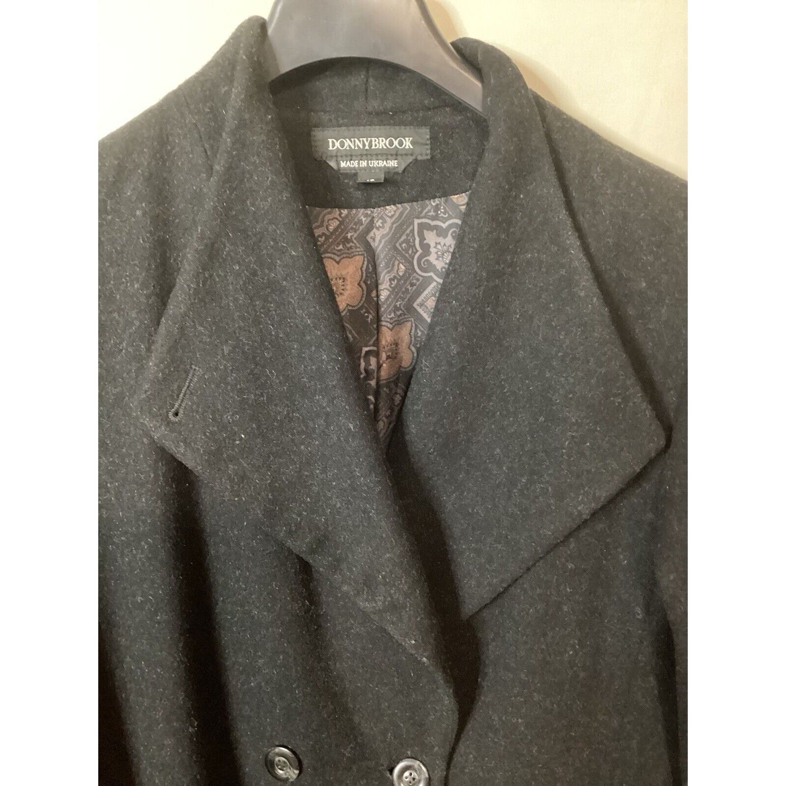 & Other Stories VGT Donny Brook Women’s Double Breasted Pea Coat Size 12 Size XL / US 12-14 / IT 48-50 - 5 Thumbnail
