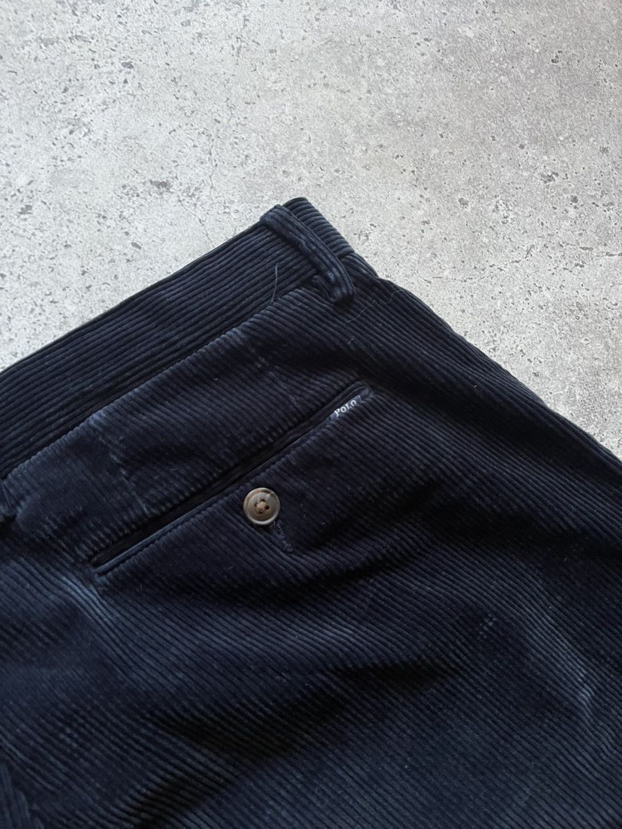 Polo Ralph Lauren Ralph Lauren Blue Corduroy 32/32 Stretch Classic Fit Pants Size US 32 / EU 48 - 6 Thumbnail