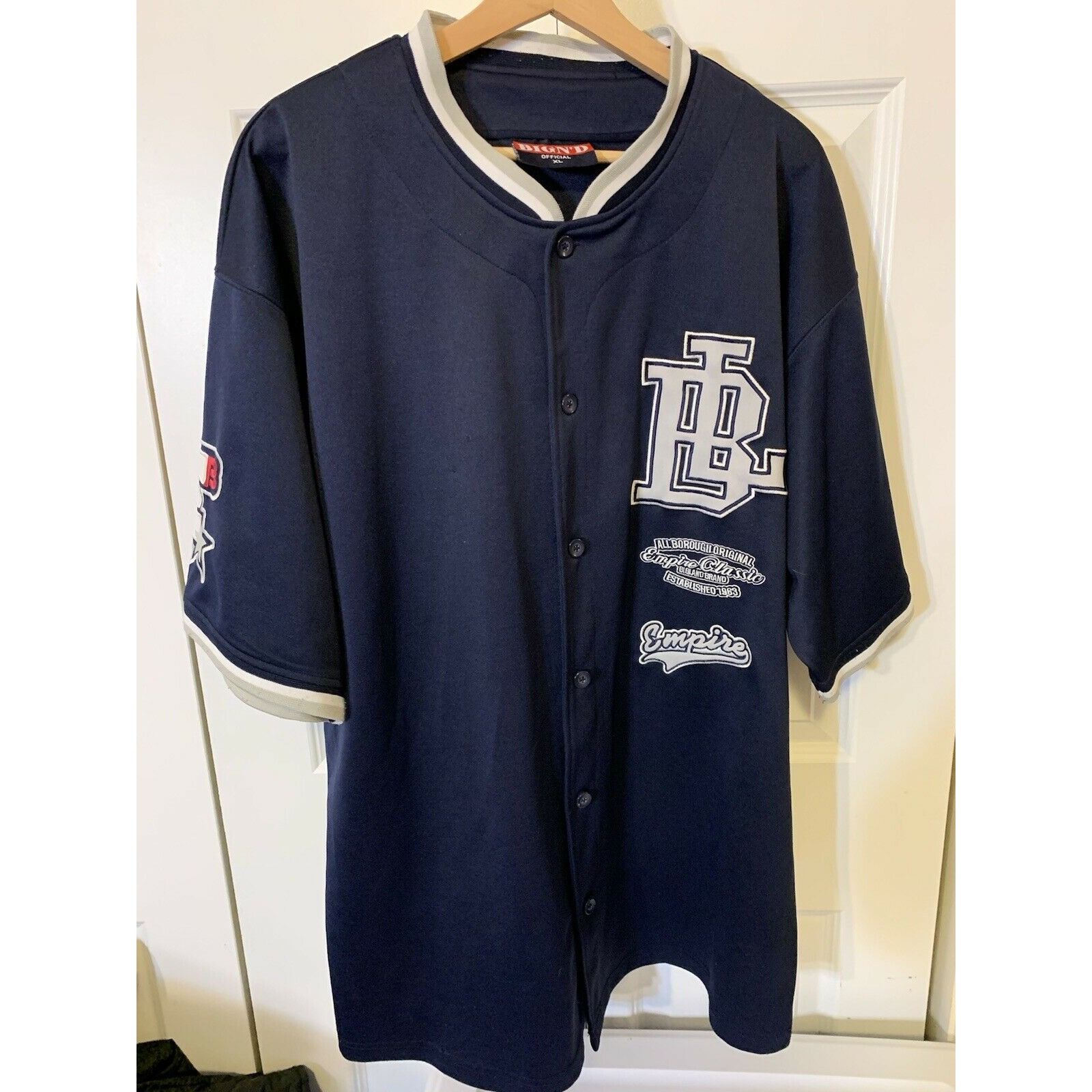 Other Big land Empire Classics Men’s Sz XL Baseball Jersey B Size US XL / EU 56 / 4 - 6 Thumbnail