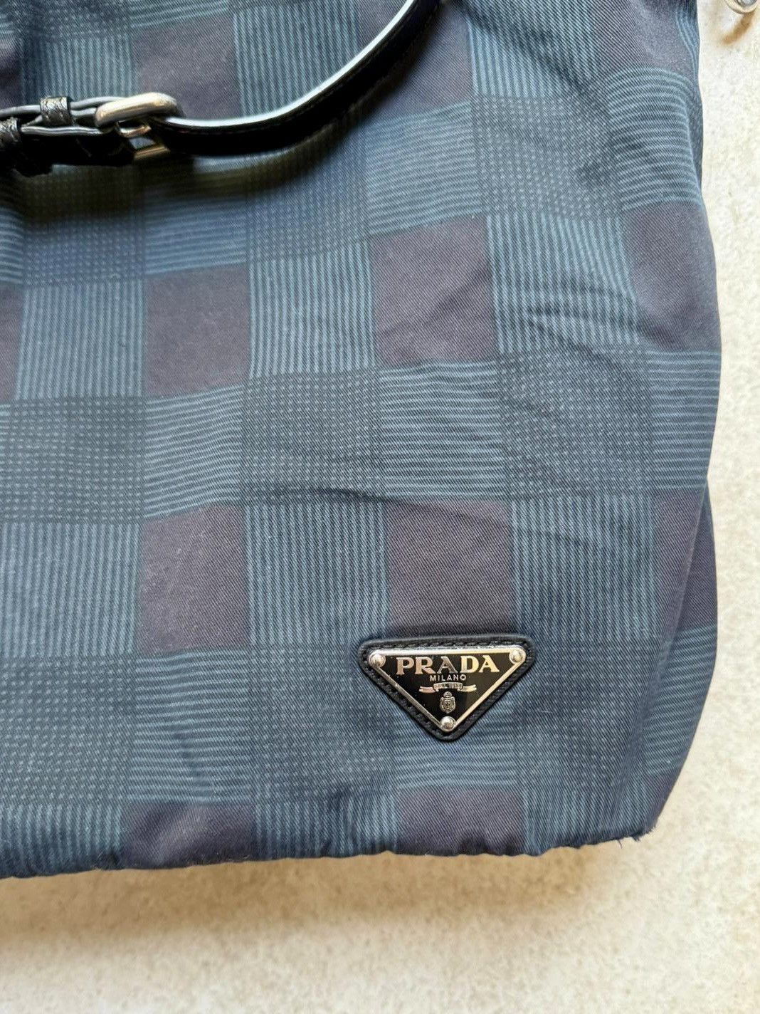 Prada Prada Chess Tote Bag Logo Size ONE SIZE - 2 Thumbnail