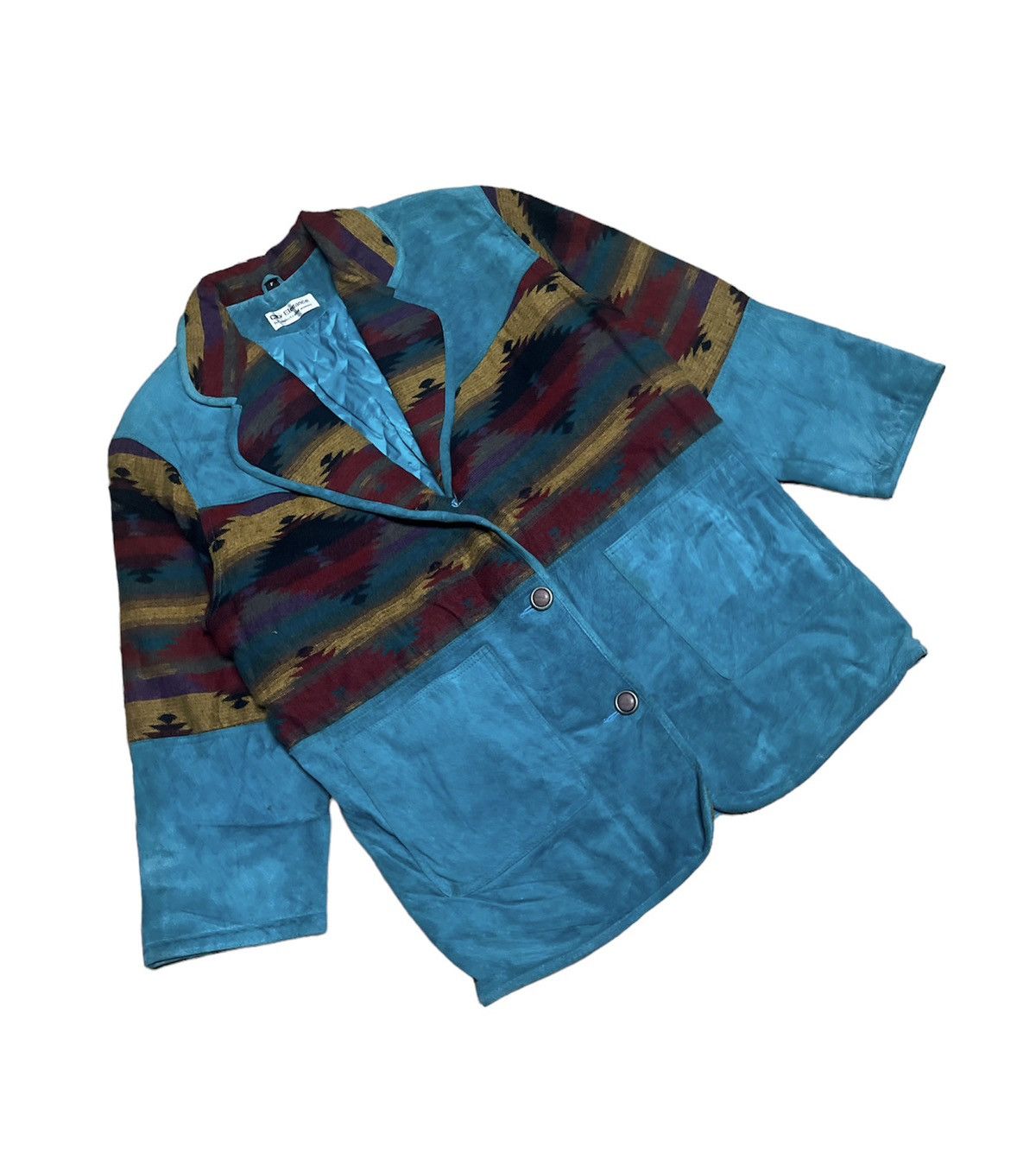 Japanese Brand Japanese City Elegance Navajo Leather Jacket Size M / US 6-8 / IT 42-44 - 5 Thumbnail
