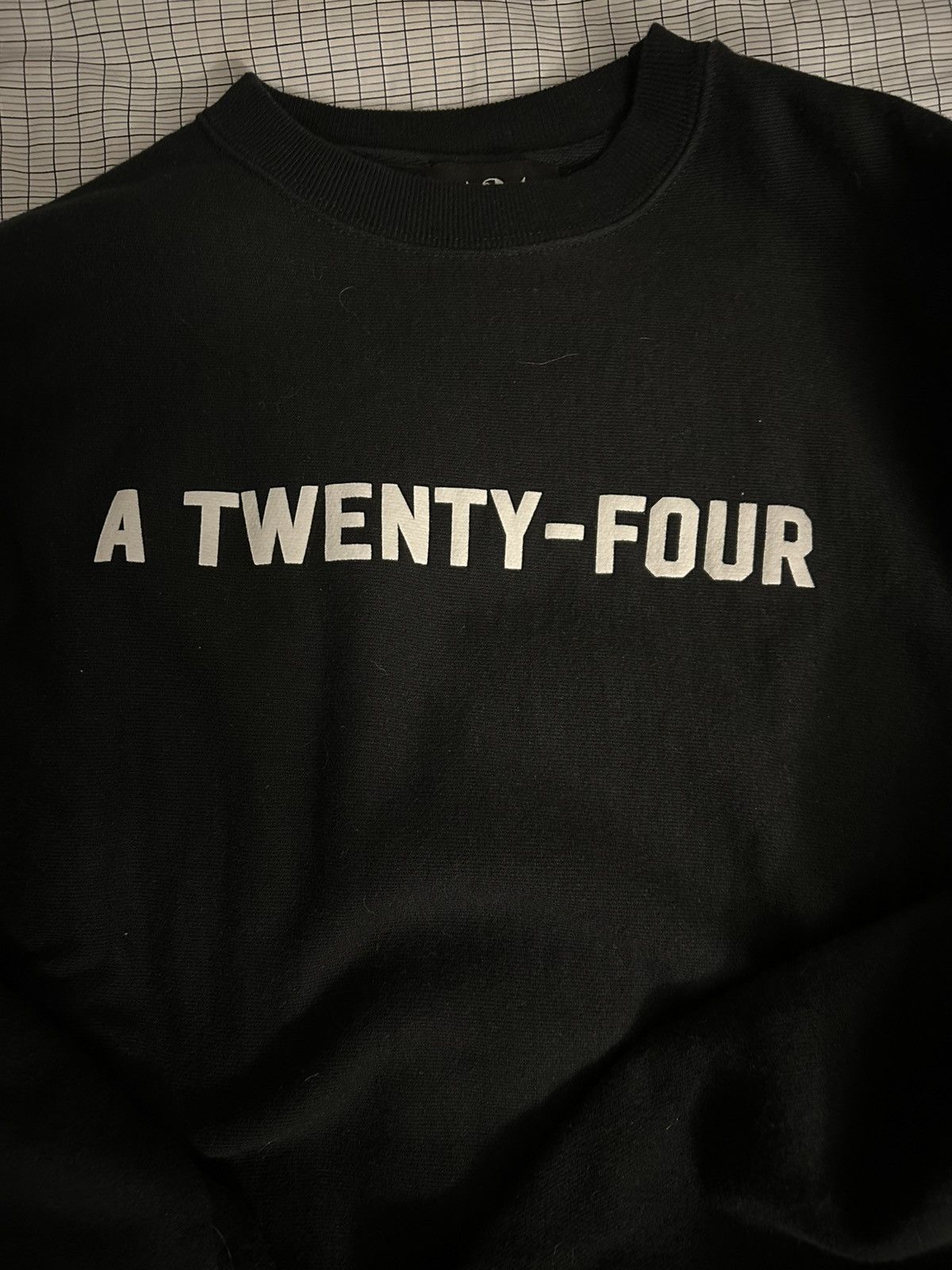 A24 Embroidered Logo Crewneck Sweater