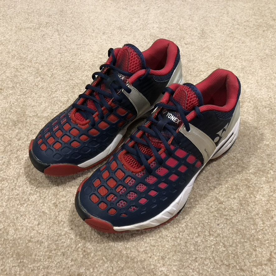 Japanese Brand YONEX 2014 Power Cushion Pro Sneaker Blue/Red Size US 8 / EU 41 - 1 Thumbnail