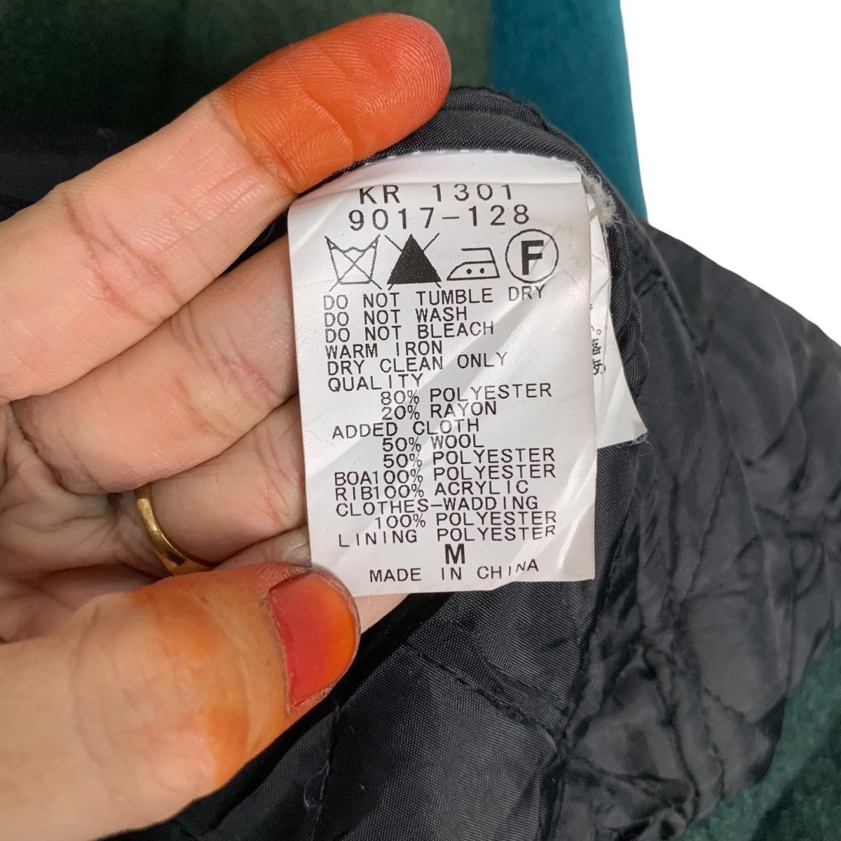 Japanese Brand POU DOU DOU Patchwork Asymmetrical Jacket #3563-C163 Size US M / EU 48-50 / 2 - 18 Thumbnail