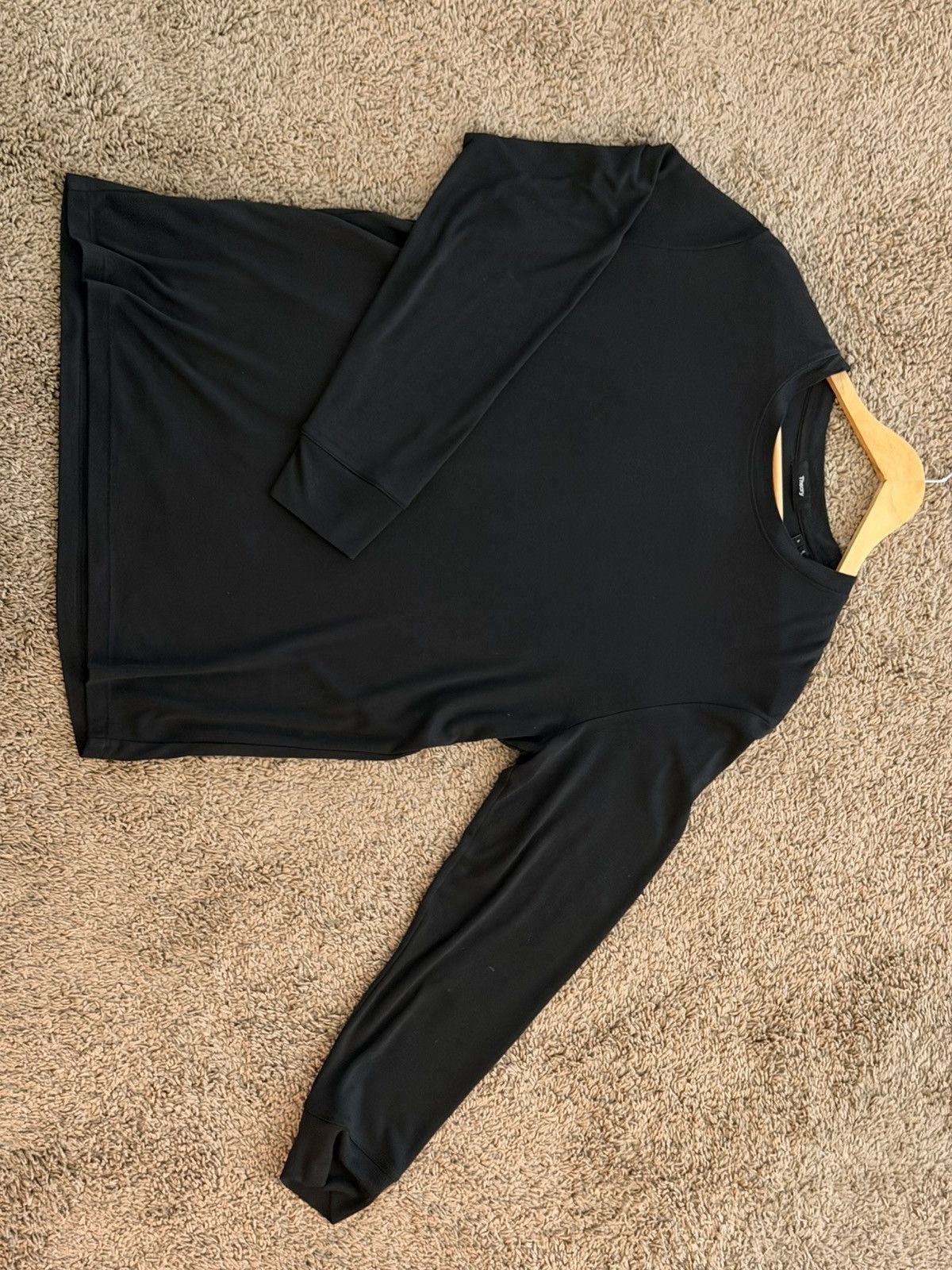 Theory Theory Essential Milano Long-Sleeve Tee Size US L / EU 52-54 / 3 - 1 Thumbnail