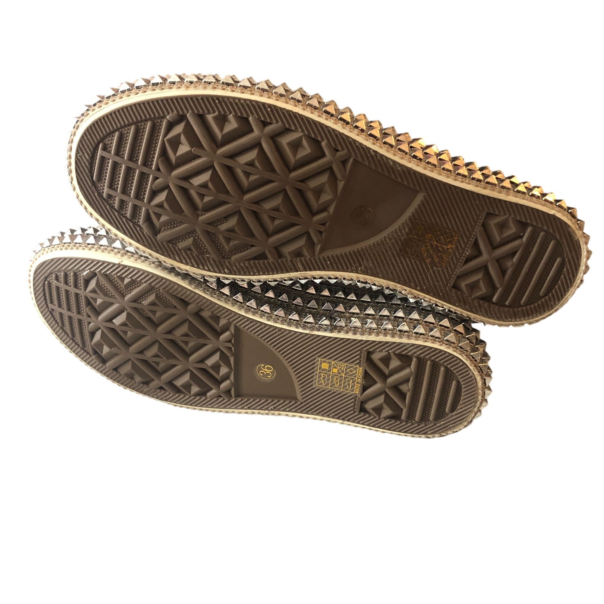 Free People Nan Ku Free People Cruise Studded Hi Top Sneakers Mellow Mau Size US 6 / IT 36 - 6 Thumbnail