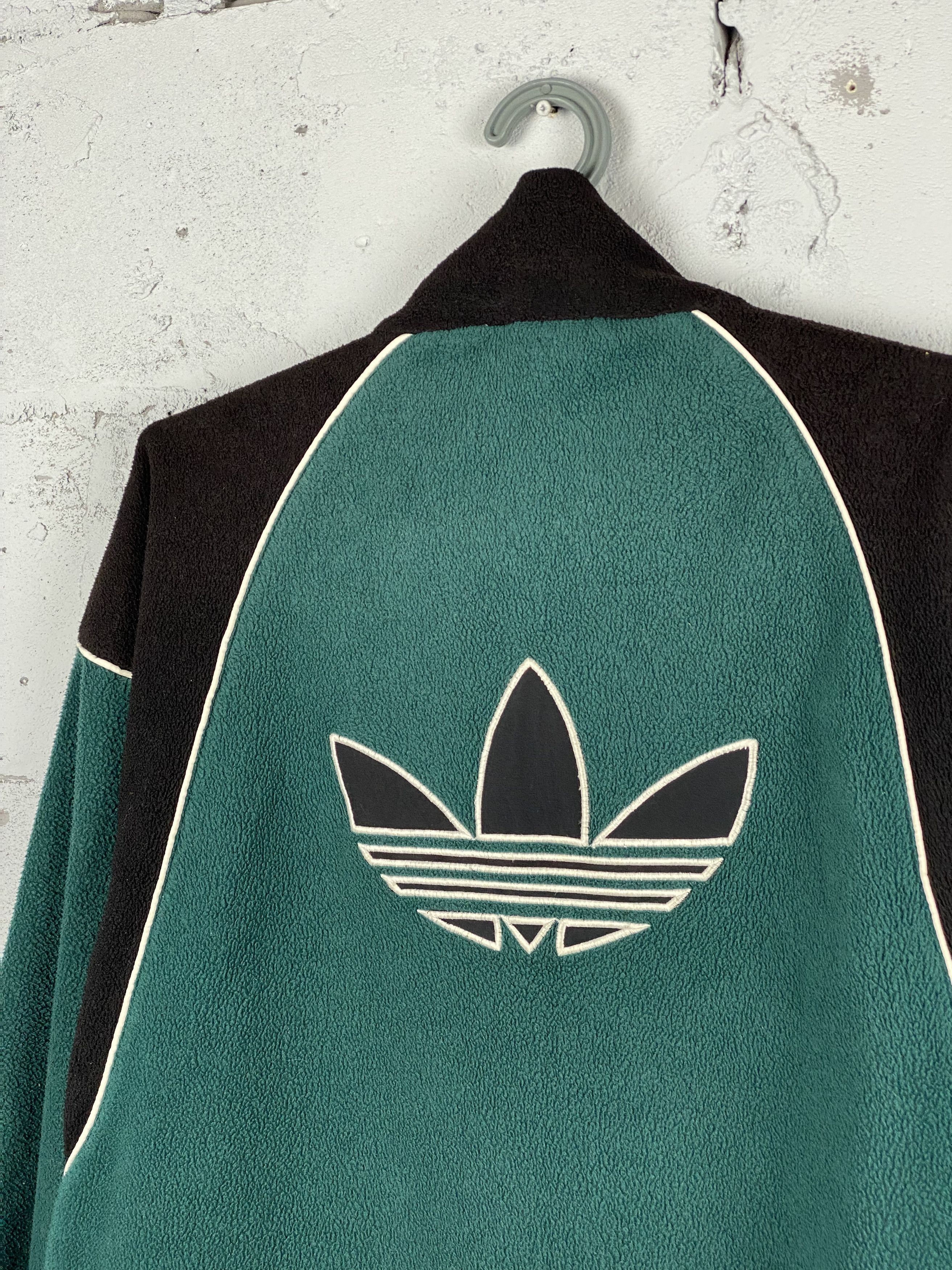 Adidas × Vintage Adidas EQT equipment fleece 90s vintage Big Logo Y2K Size US XL / EU 56 / 4 - 2 Thumbnail