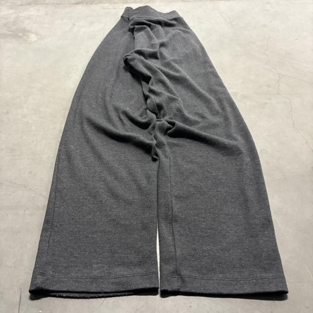 Vintage Vintage Y2K/2000s Baggy Wideleg Dark Grey Sweatpants! Size US 32 / EU 48 - 4 Thumbnail