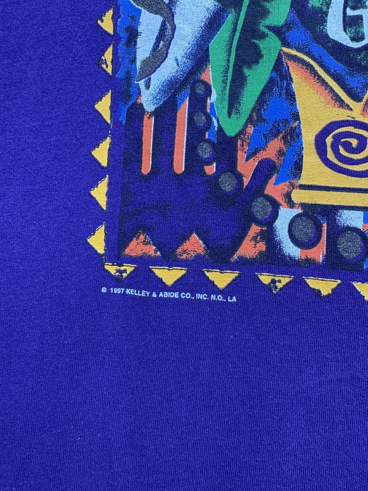 Jerzees Vintage 1997 JERZEES New Orleans “Mardi Gras” T-Shirt Sz XXL Size US XXL / EU 58 / 5 - 5 Thumbnail