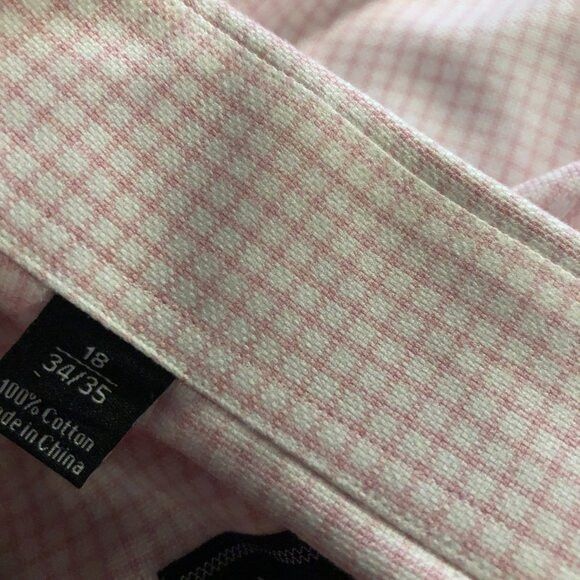 David Donahue David Donahue men's cotton dress shirt trim fit 18/34-35 Size US XXL / EU 58 / 5 - 5 Thumbnail