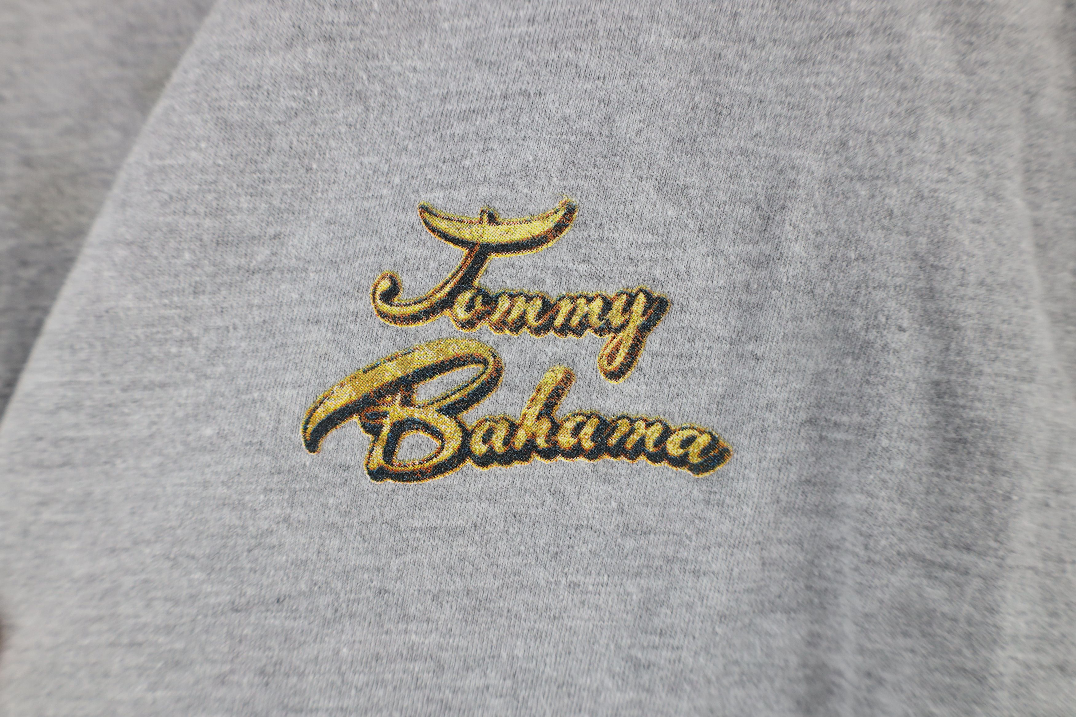 Tommy Bahama × Vintage Vintage Y2K Tommy Bahama Spell Out Marlin Fish T-Shirt Gray Size US L / EU 52-54 / 3 - 4 Thumbnail