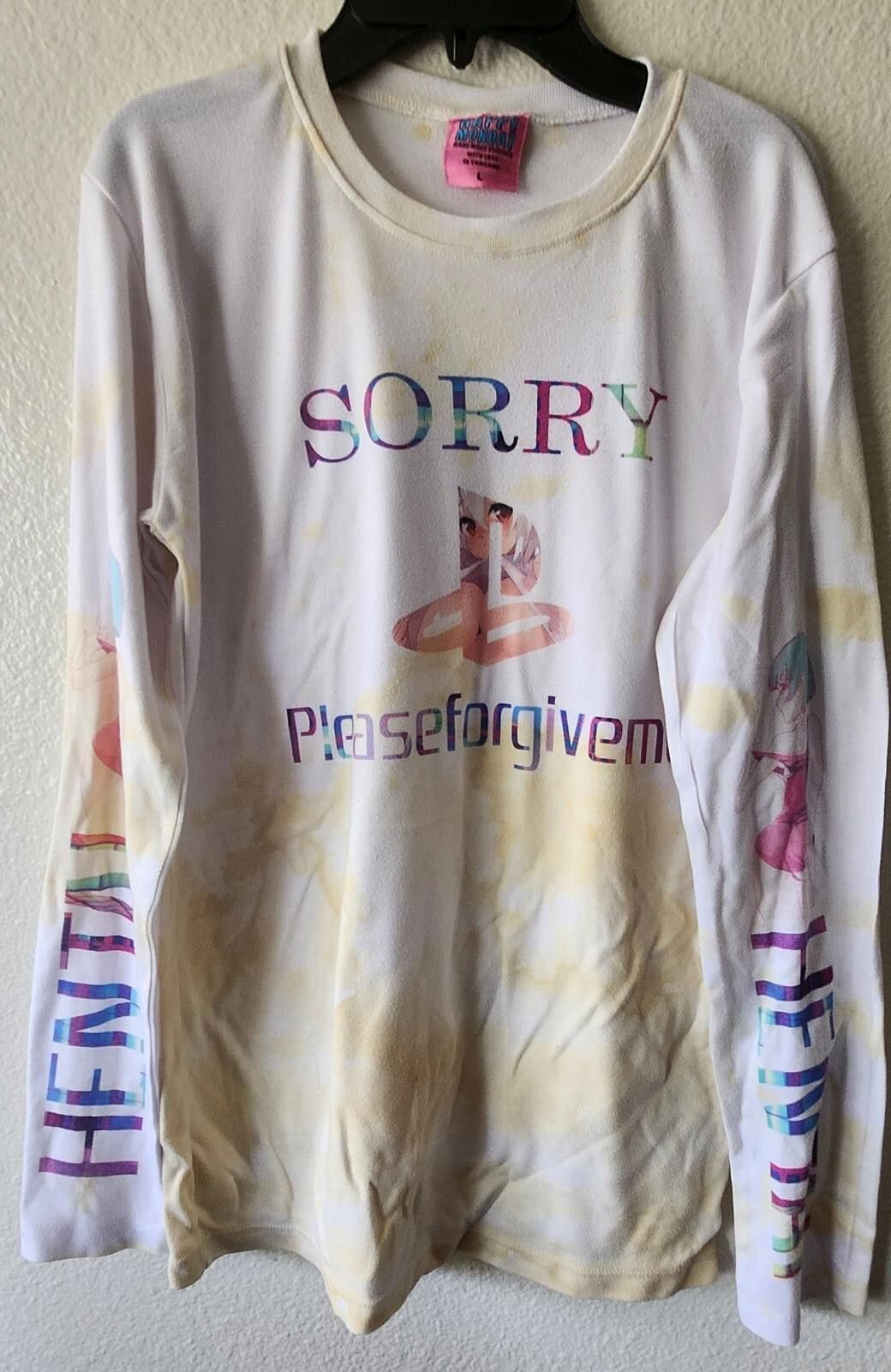 Playstation Anime Playstation Long Sleeve Tie Dye Cosplay H E N T A I Size US L / EU 52-54 / 3 - 1 Thumbnail