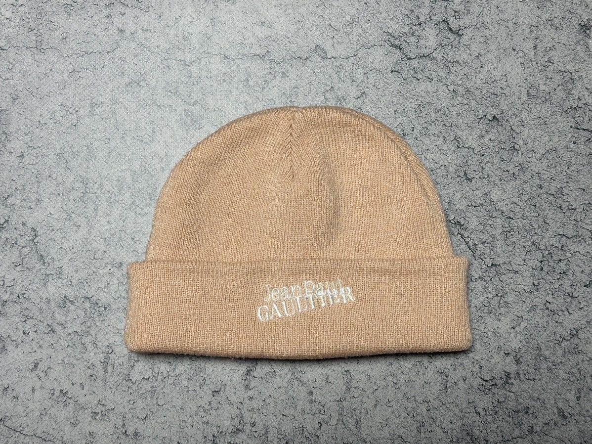 Jean Paul Gaultier Jean Paul Gaultier 🍑 JPG Beanie Hat Size ONE SIZE - 3 Thumbnail