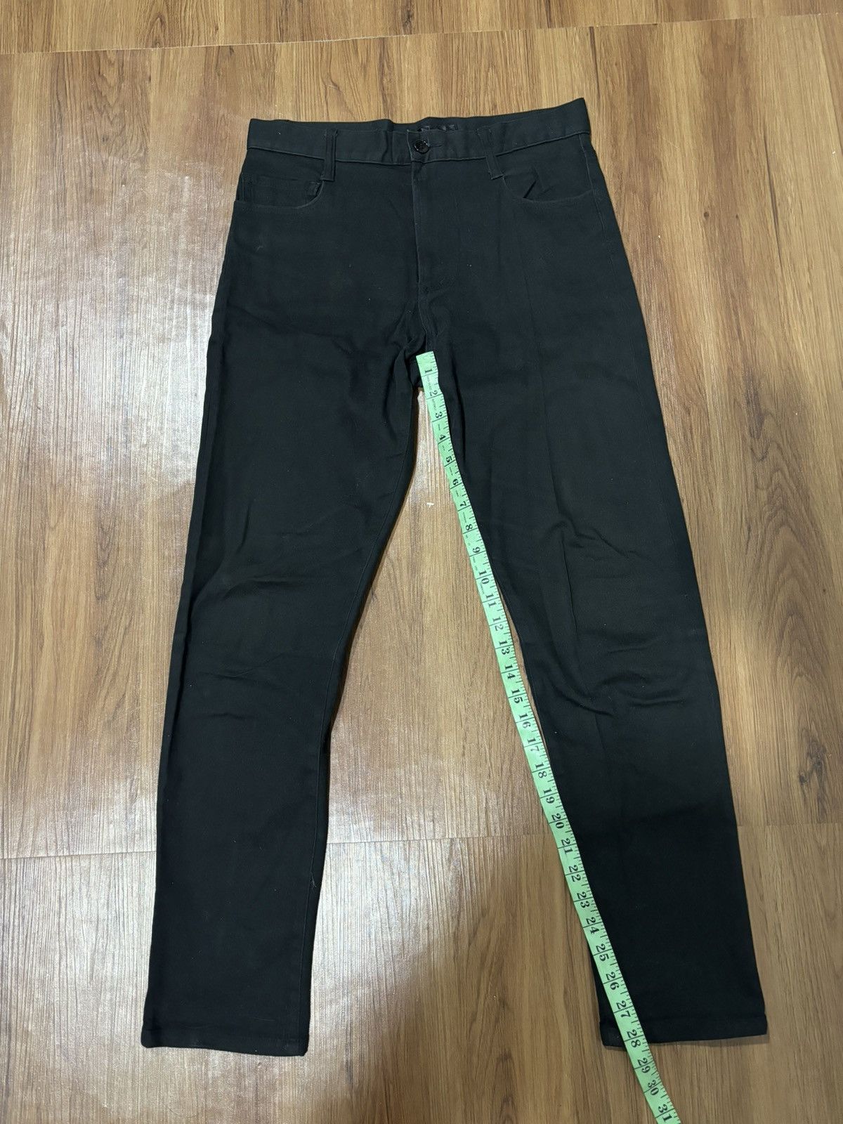 Hysteric Glamour × Japanese Brand × Vintage Vintage Hysteric Glamour Super Black Denim Jeans Size US 30 / EU 46 - 10 Thumbnail