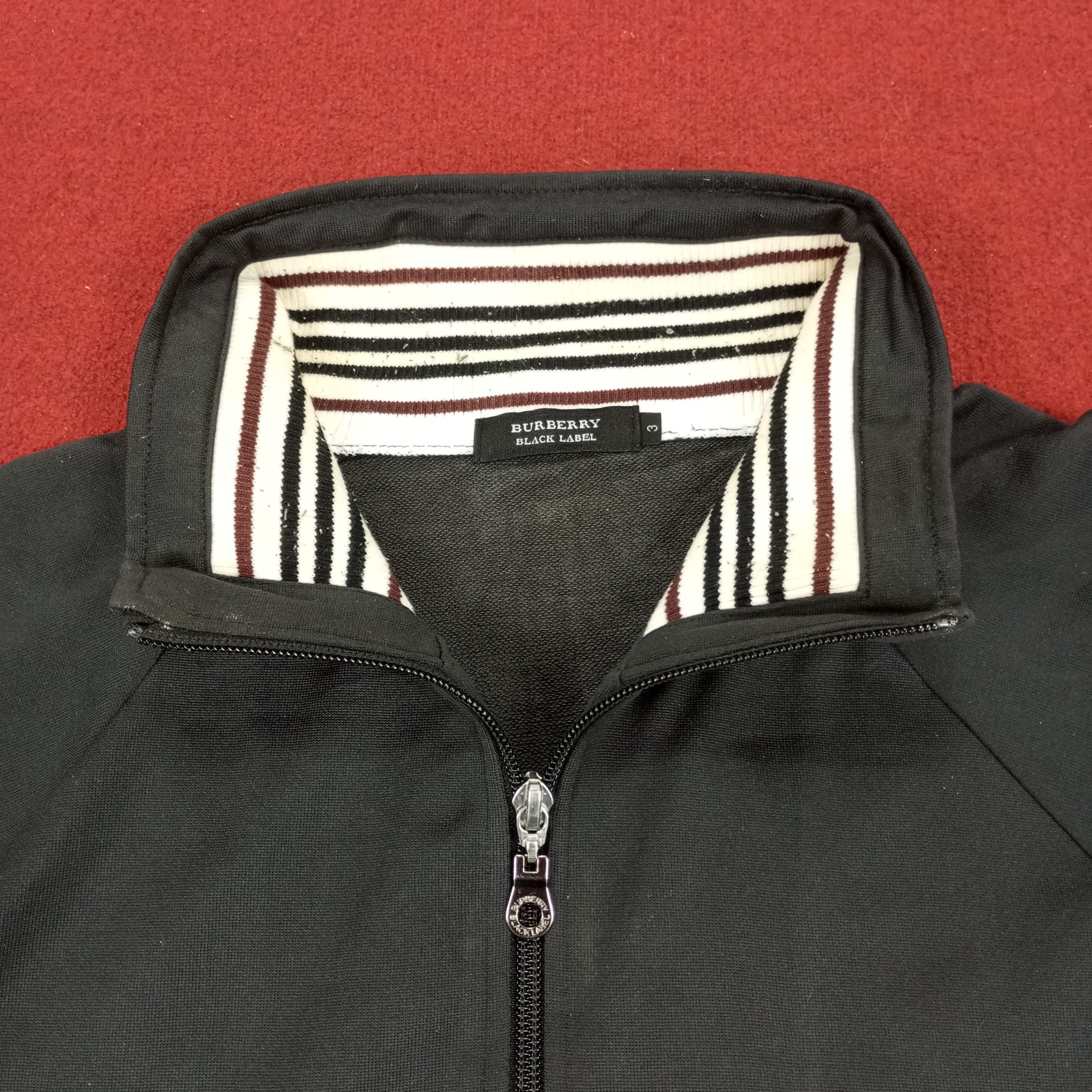 Burberry × Vintage Burberry Black Label Small Logo Sweater Jacket Size US M / EU 48-50 / 2 - 4 Thumbnail