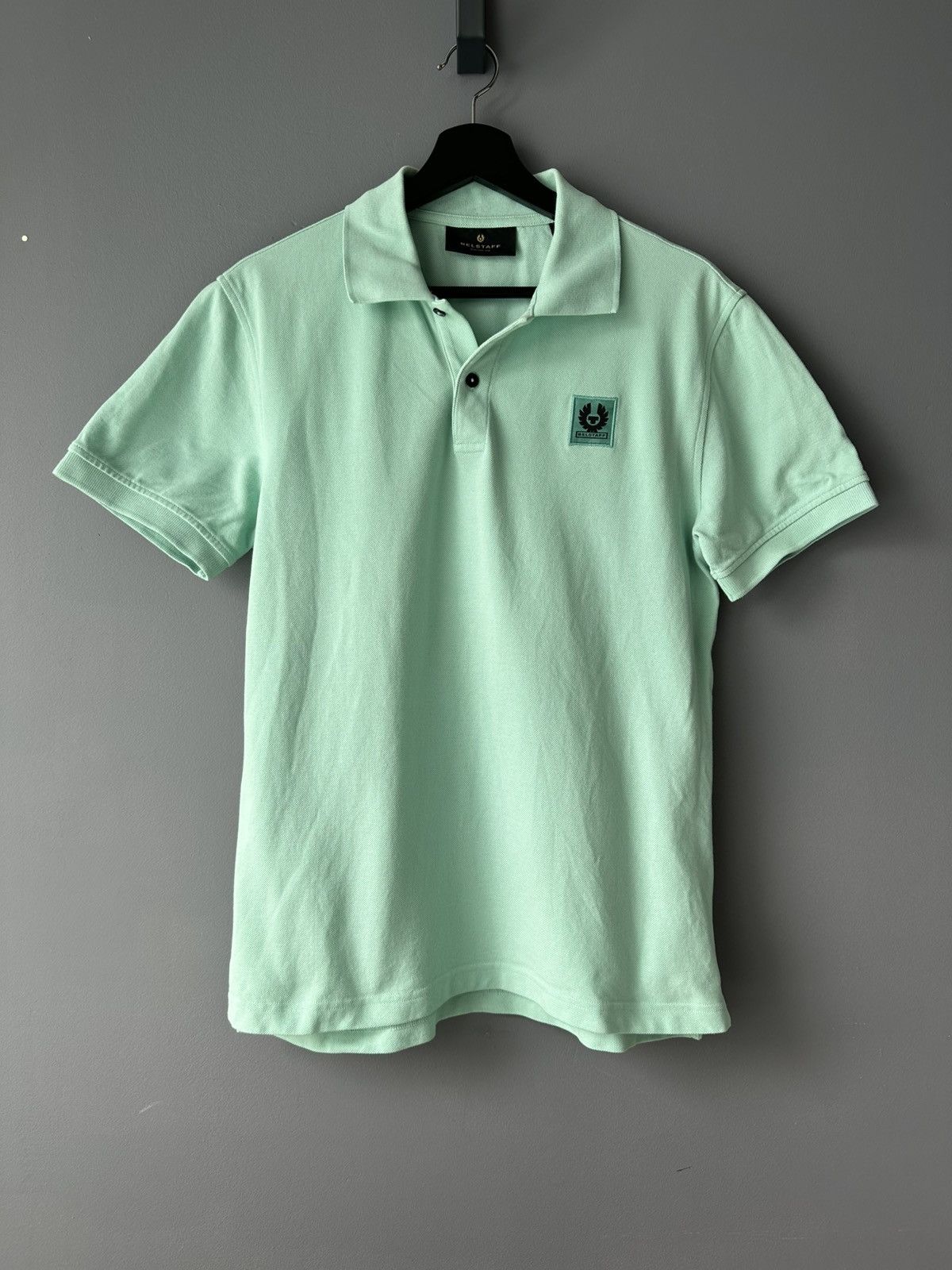 Belstaff Belstaff Mint Polo Shirt Short Sleeve cotton Size US M / EU 48-50 / 2 - 1 Thumbnail