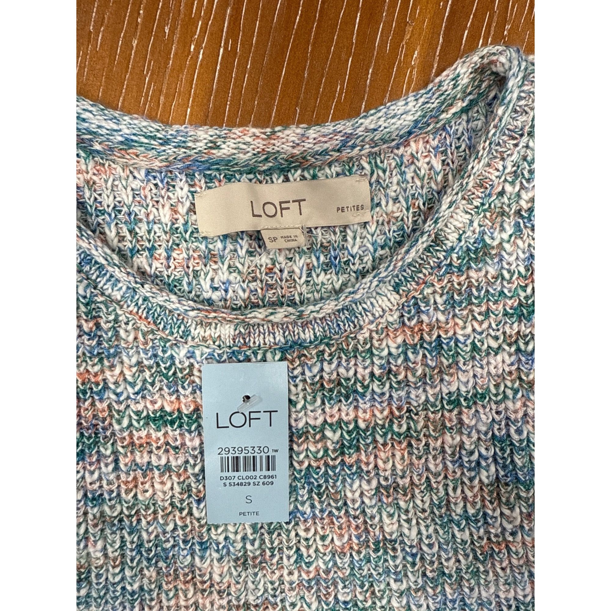 Loft Loft Multicolor Knit Tank Top Sleeveless Lightweight Size PS Size S / US 4 / IT 40 - 7 Thumbnail