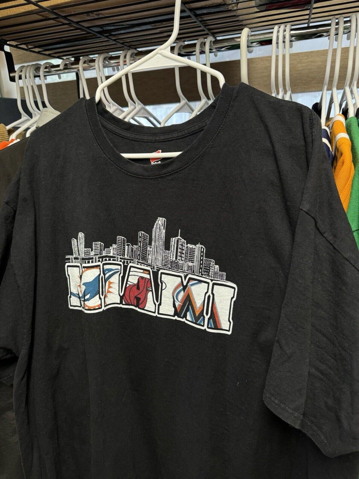 Hanes Hanes Miami Home Teams Tshirt Size US XXL / EU 58 / 5 - 3 Thumbnail