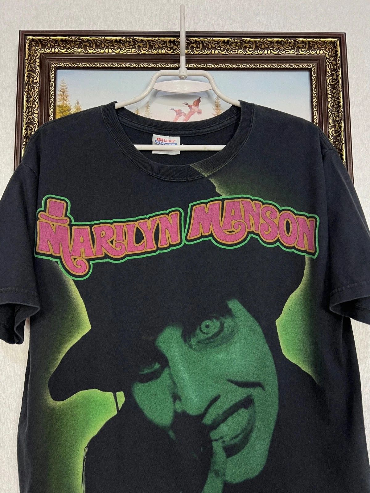 Band Tees Rare Vintage Marilyn Manson Smells like Children Shirt Tee Size US M / EU 48-50 / 2 - 2 Thumbnail