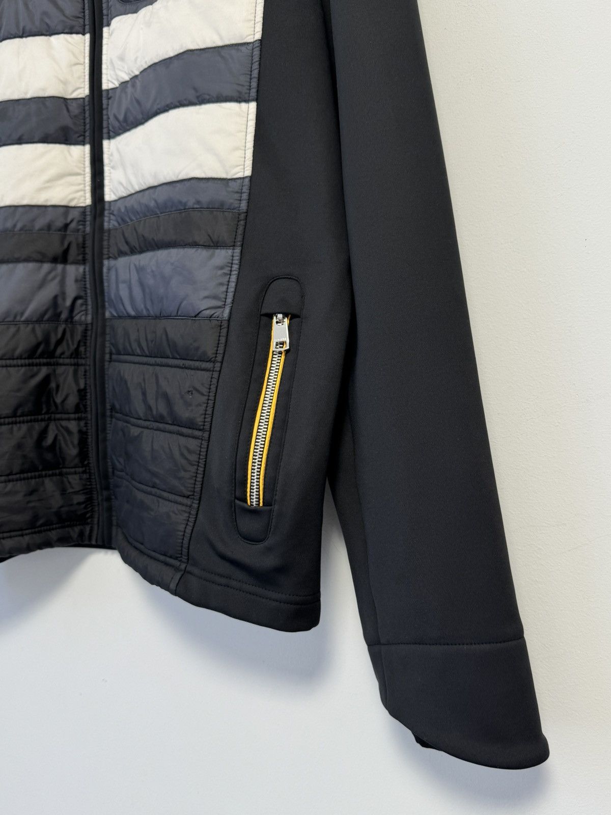Bogner Bogner Zip Jacket Quilted Front Stripe Trim Lightweight Size US L / EU 52-54 / 3 - 5 Thumbnail