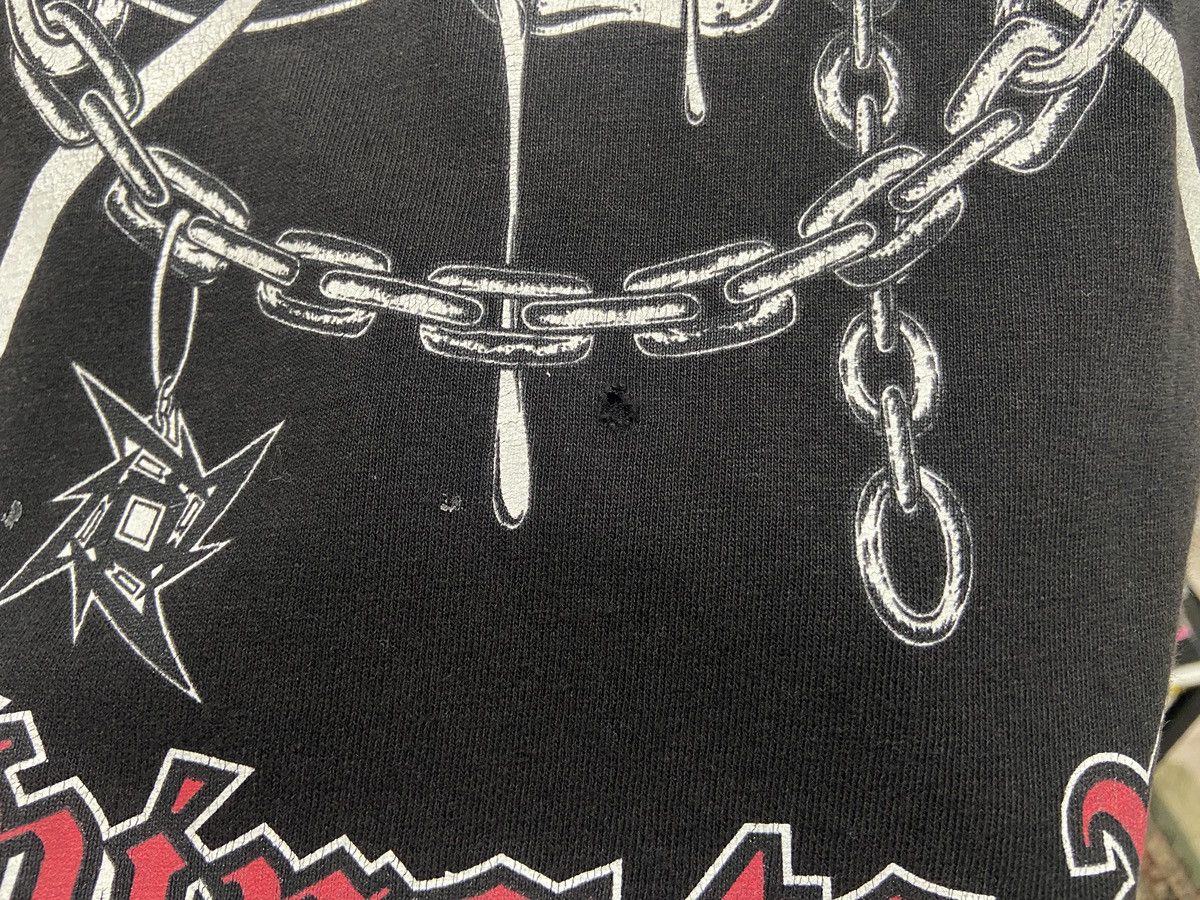 Band Tees × Vintage Vintage 1999s METALLIHEAD Metallica Motorhead Tour TShirt Size US XL / EU 56 / 4 - 5 Thumbnail