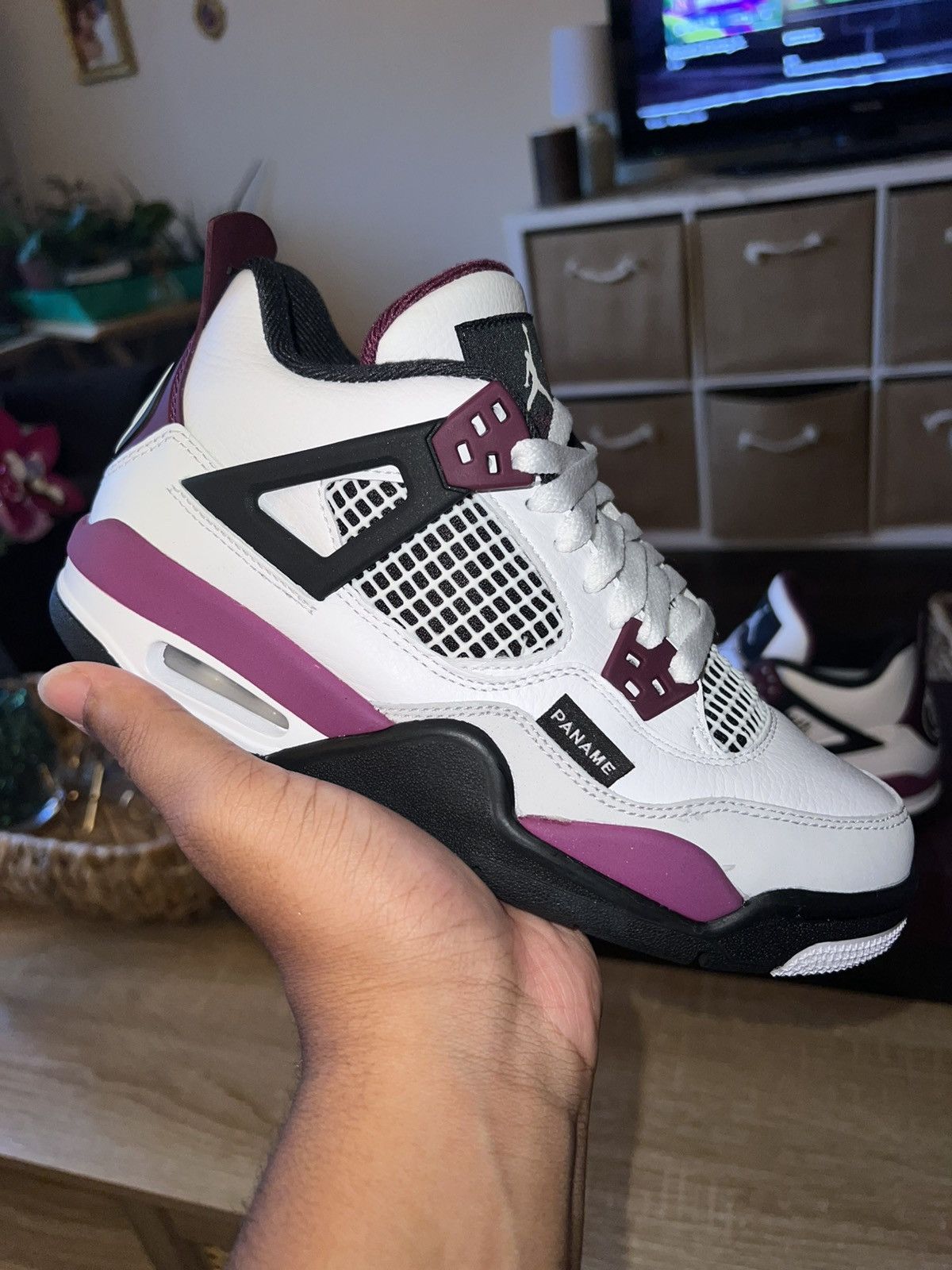 Jordan Brand Paris Saint-Germain x Air Jordan 4 Retro GS 'Bordeaux' Size US 5 / EU 37 - 11 Thumbnail