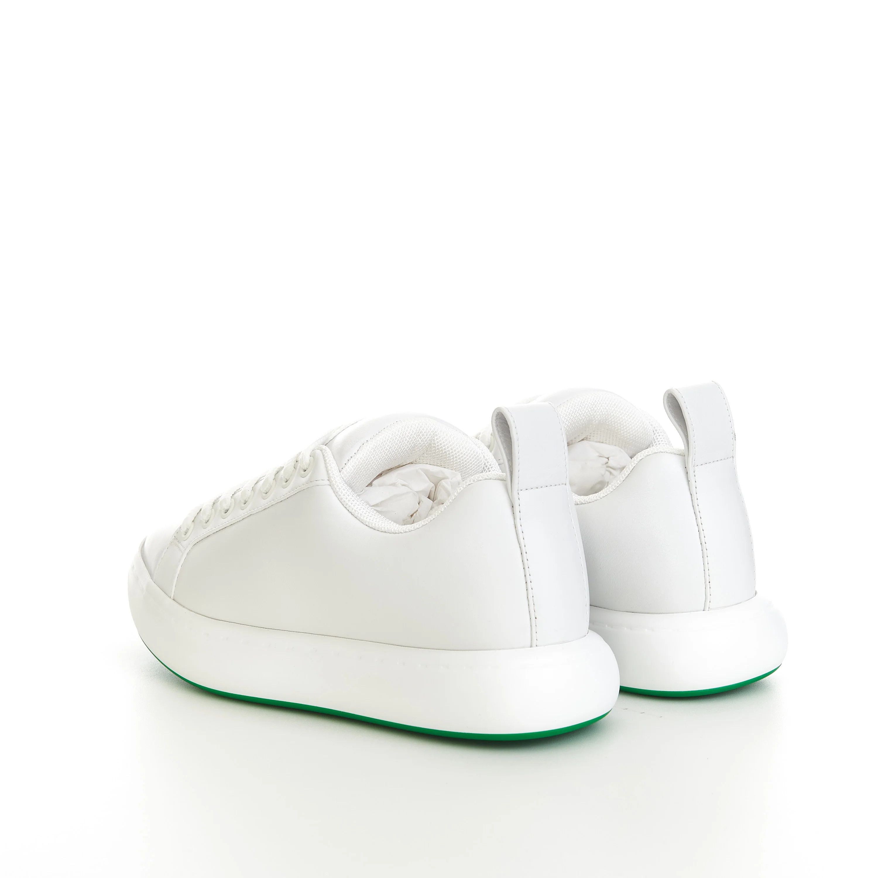 Bottega Veneta o1bcso1str0924 Pillow Sneakers in White Size US 6 / EU 39 - 5 Thumbnail