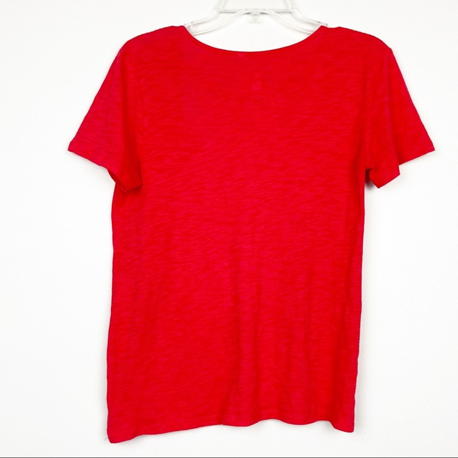 Other Me To We Red Short Sleeve Y Neck Shirt Sz S Size S / US 4 / IT 40 - 3 Thumbnail
