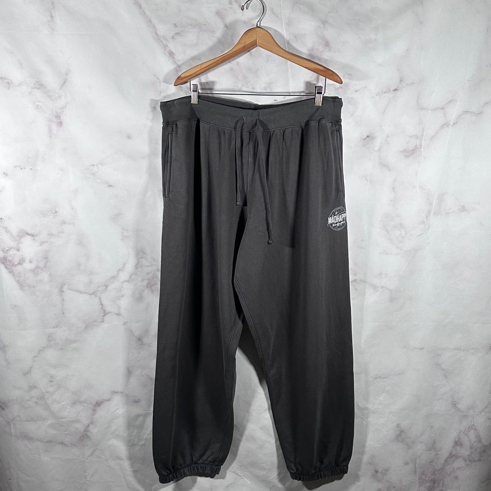 Gap × Madhappy Grey Globe Sweatpants Size US 36 / EU 52 - 1 Thumbnail