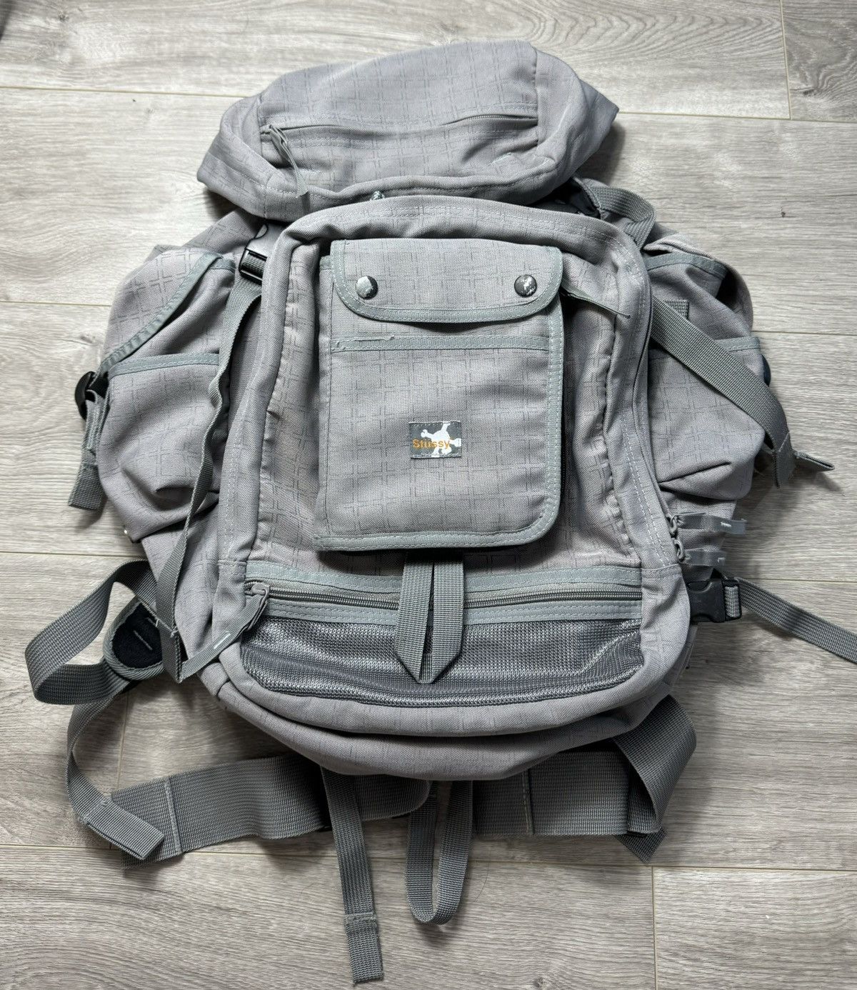 Stussy × Vintage VERY RARE 90’S STUSSY BACKPACK TACTICAL LARGE | Grailed