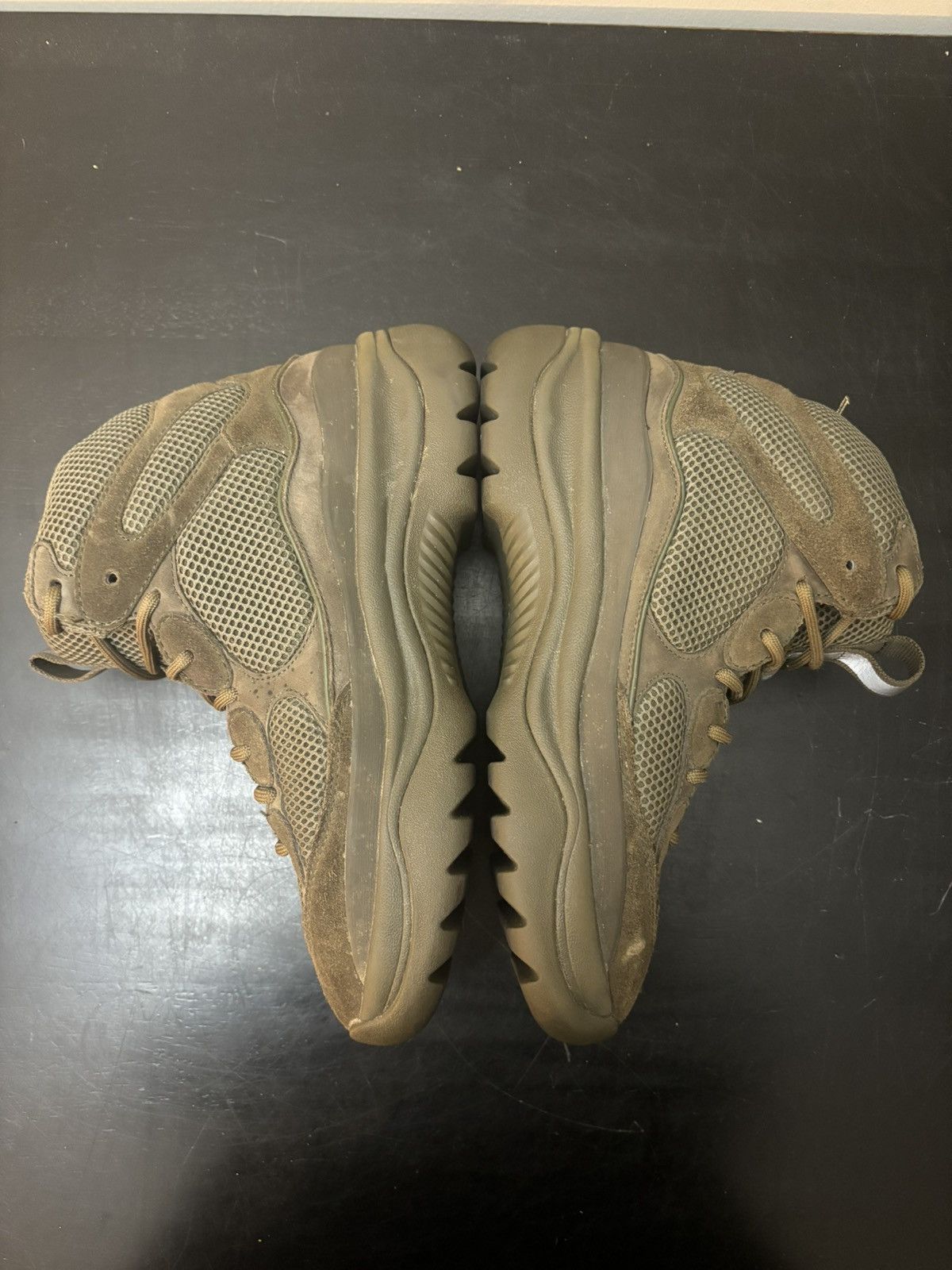Kanye West Yeezy Season 7 Suede Desert Boot Wakame Size US 9.5 / EU 42-43 - 3 Thumbnail