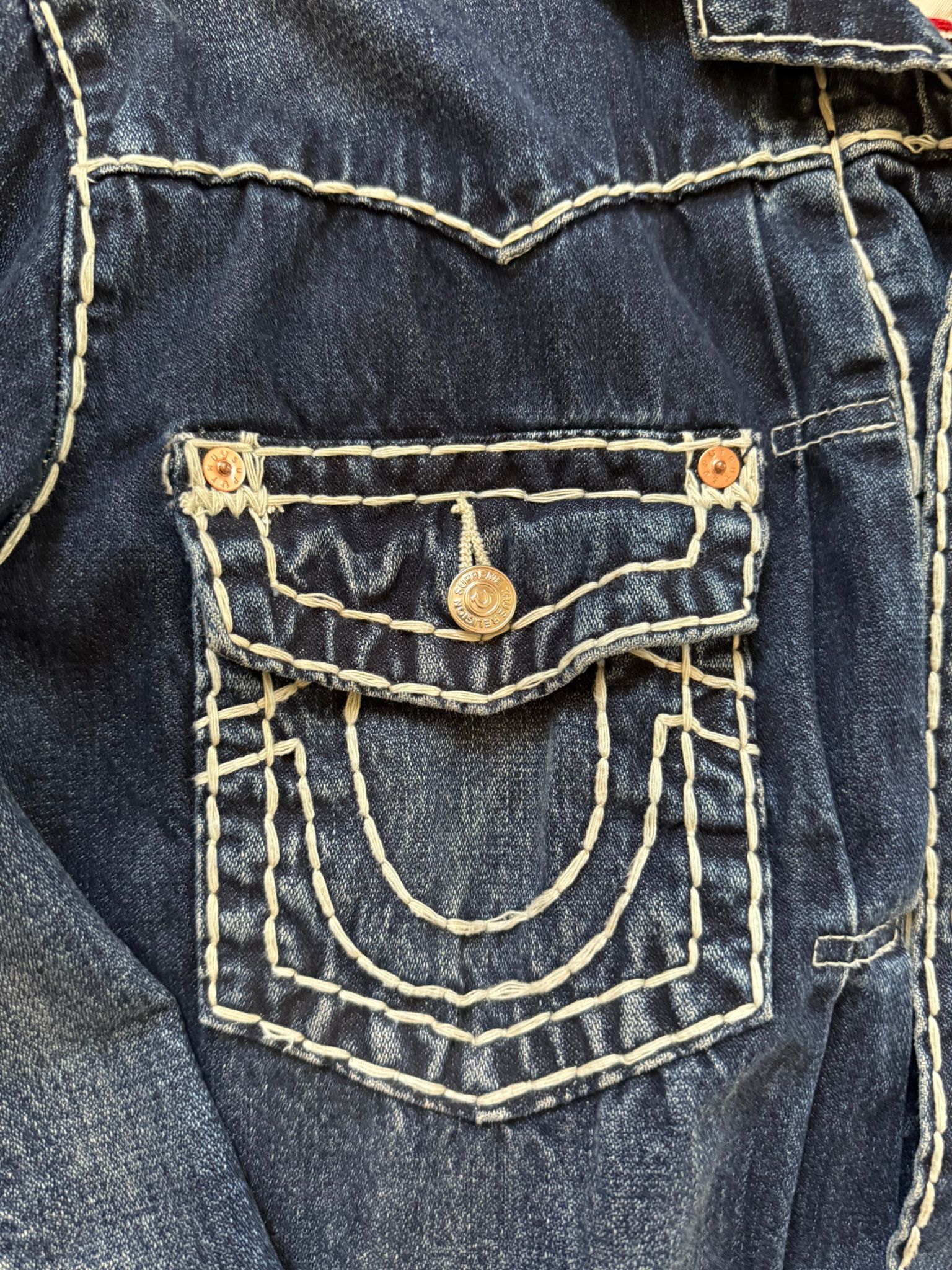 Supreme × True Religion True Religion X Supreme Denim Jacket Rare Size US M / EU 48-50 / 2 - 3 Thumbnail