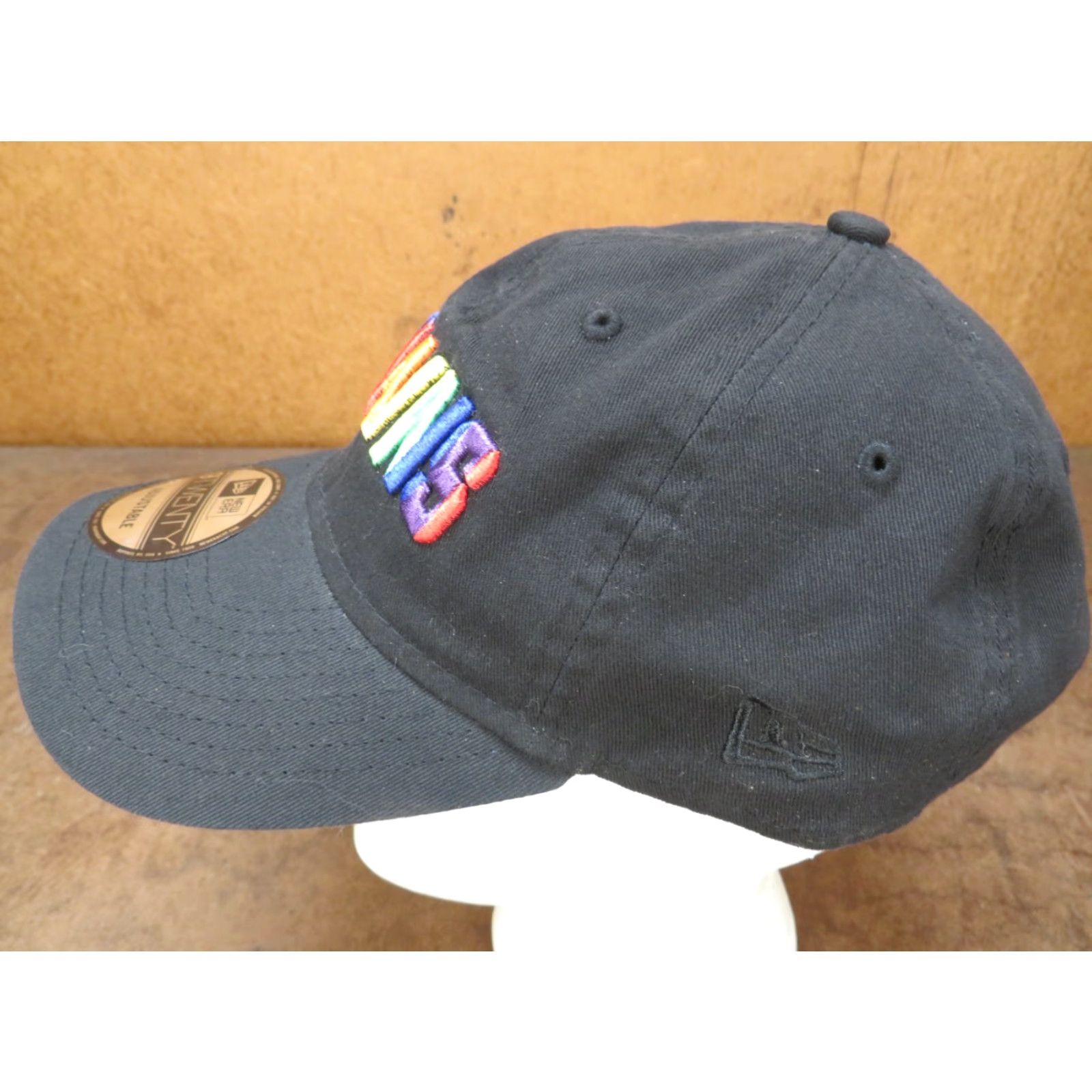Rainbow VTG NWT Cleveland Browns Rainbow all included Black trucker cap hat Hat Cap Adjustable NYT? Size ONE SIZE - 2 Thumbnail