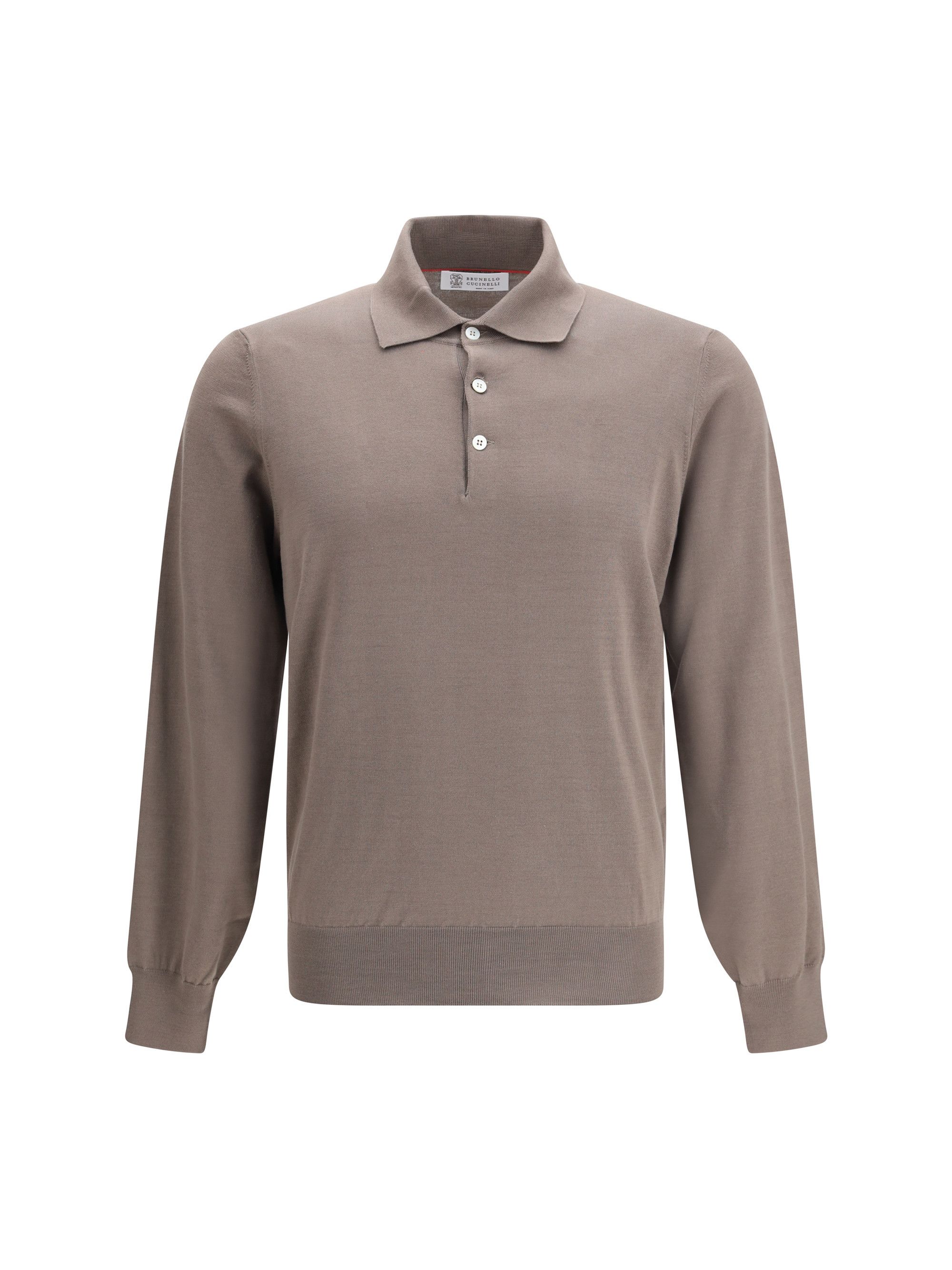 Brunello Cucinelli Long Sleeve Jersey Size US M / EU 48-50 / 2 - 1 Thumbnail