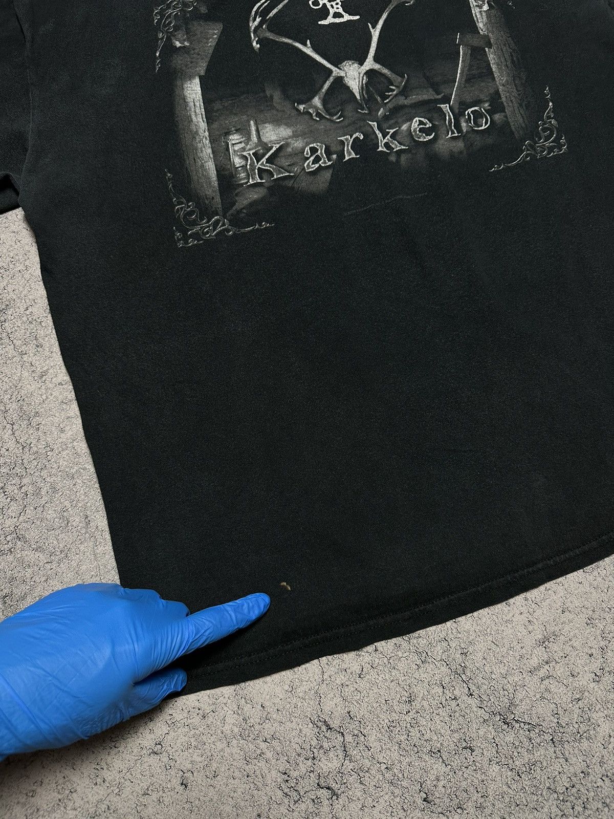 Band Tees Vintage Korpiklaadi Karkelo 2009 Finnish Metal Band Tee Size US XL / EU 56 / 4 - 10 Thumbnail