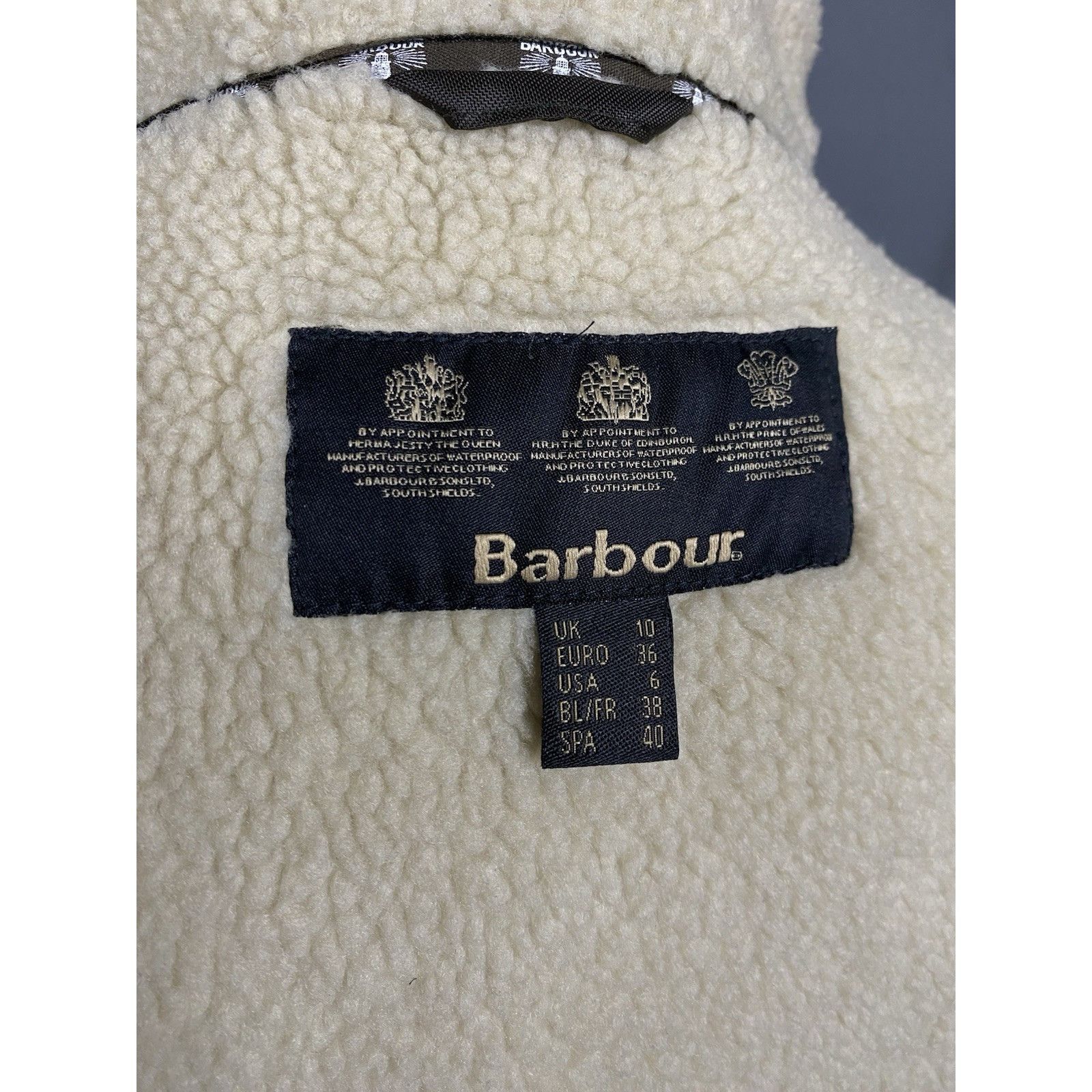 Barbour Barbour Howman Women's Green Waxed Insulated Winter Parka Ja Size M / US 6-8 / IT 42-44 - 12 Thumbnail