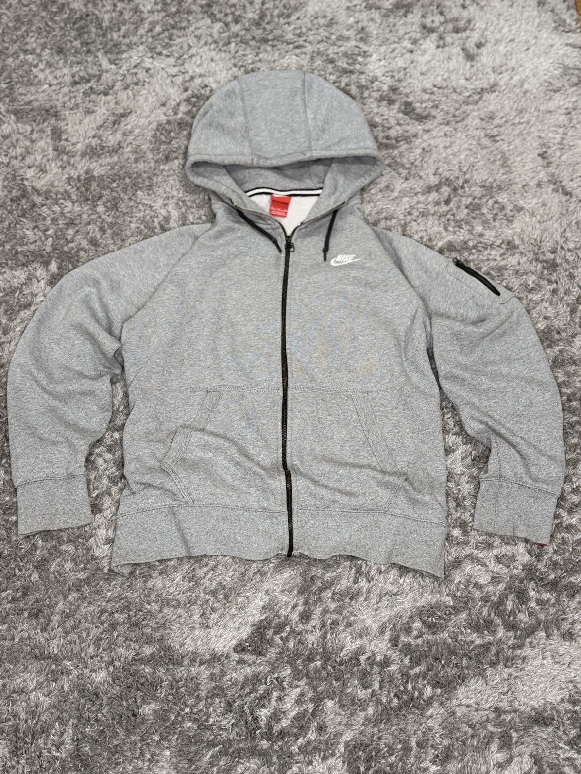 Nike Nike Sportswear Hoodie Mens XL Gray Tech Fleece Size US XL / EU 56 / 4 - 1 Thumbnail