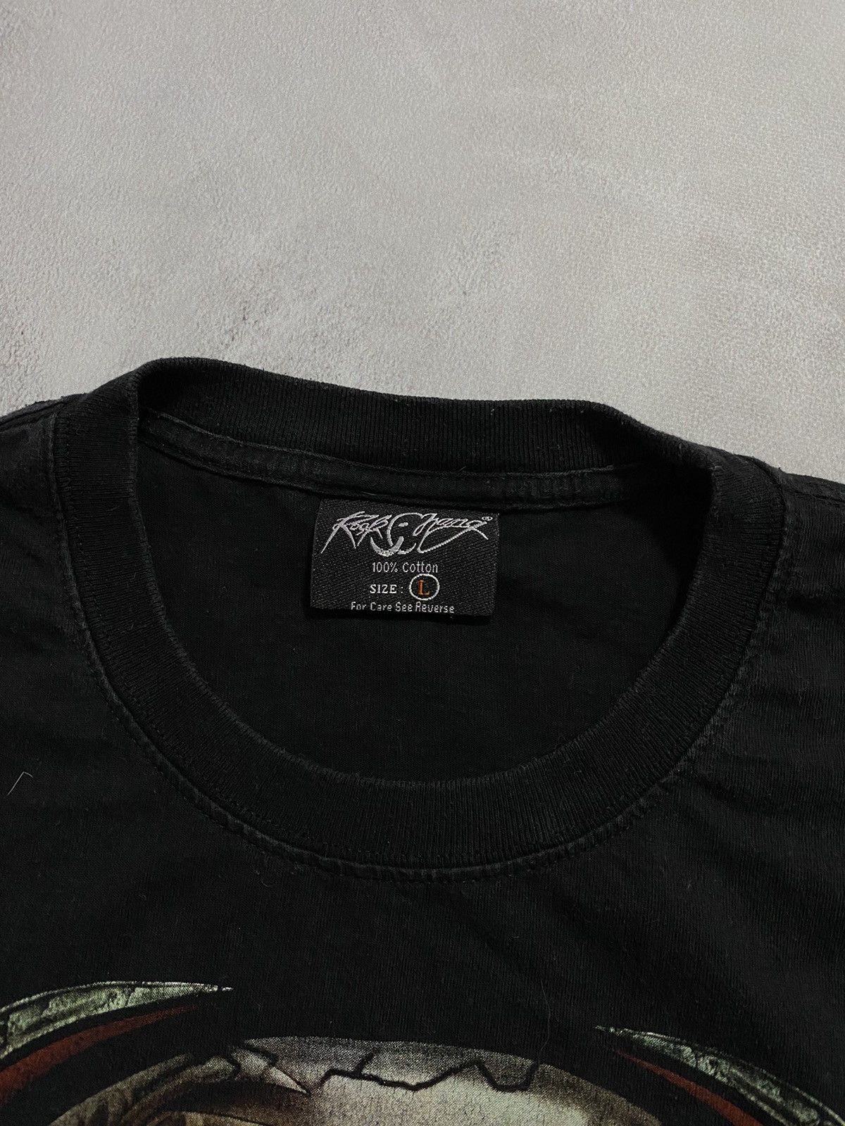 Band Tees × Vintage Vintage Rock 3D T-Shirt Band Tee Oversized METALIC Size US L / EU 52-54 / 3 - 4 Thumbnail