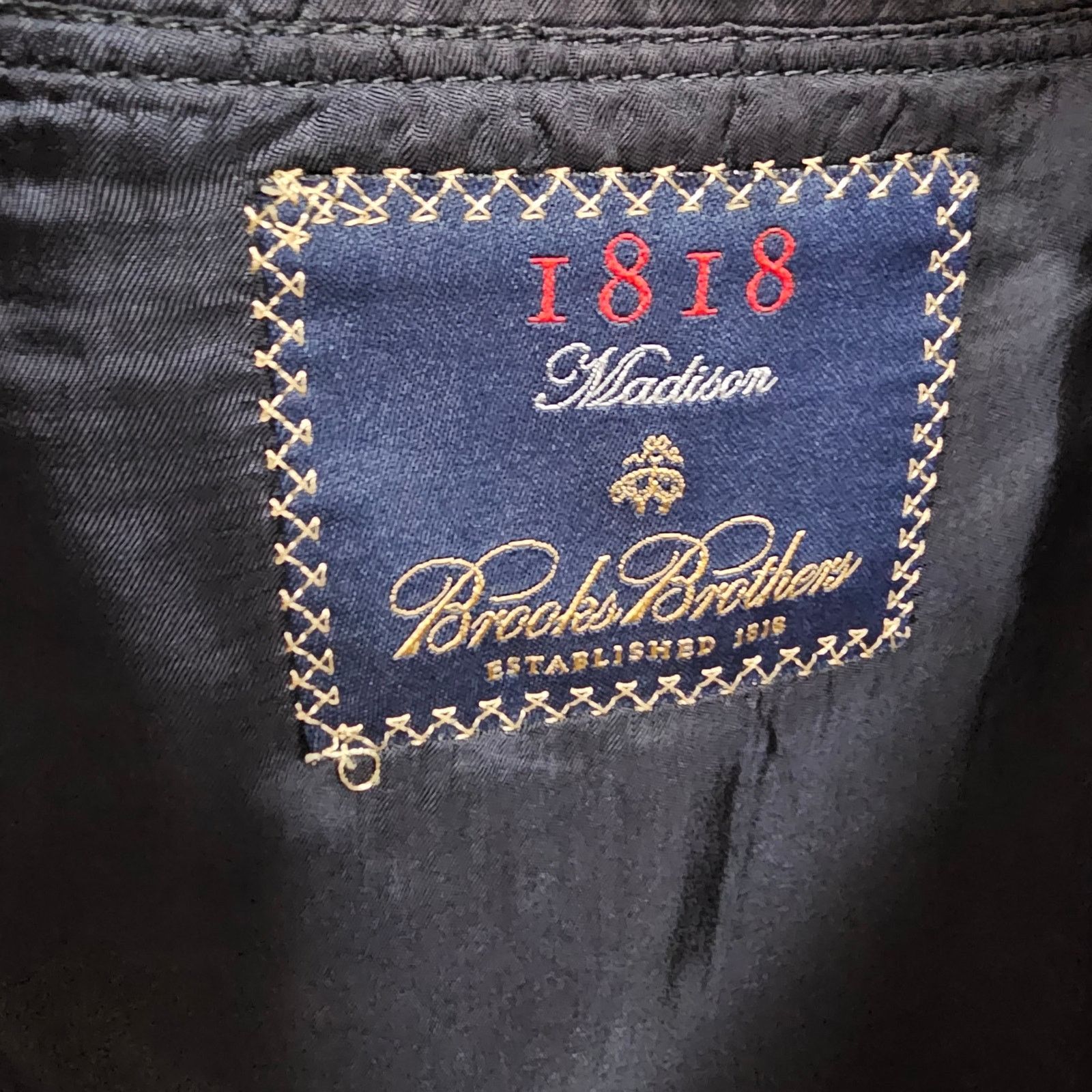 Brooks Brothers Brooks Brothers 1818 Madison Wool Saxxon Jacket sz 44R 39W Size 44R - 5 Thumbnail