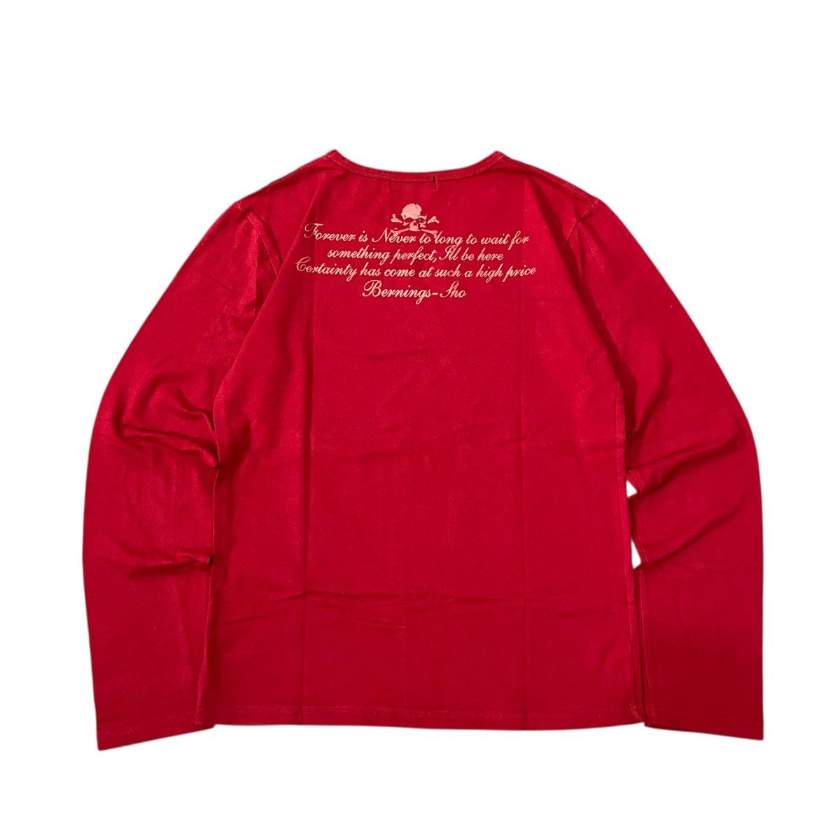 Japanese Brand Y2K Bernings Sho Poem Sleeve T-shirt Lgb style ifsix Size US M / EU 48-50 / 2 - 4 Thumbnail