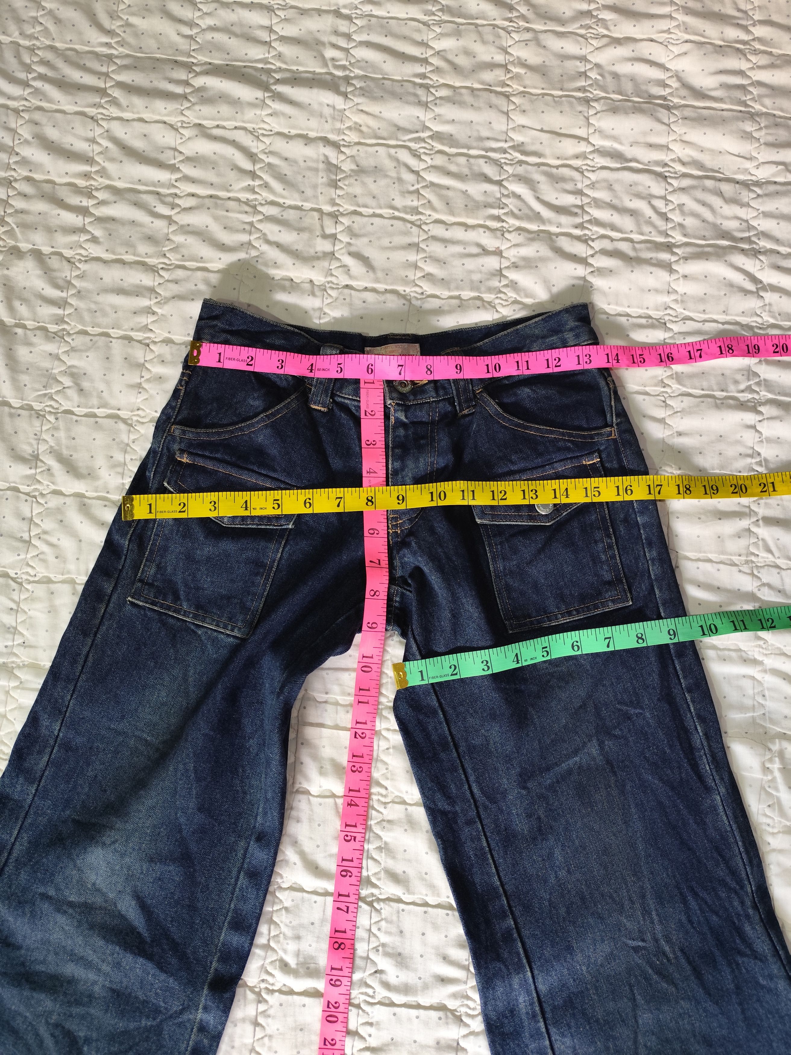Japanese Brand Vintage Romantic Mocha Flare Bushpant Denim J019 Size 28" / US 6 / IT 42 - 17 Thumbnail