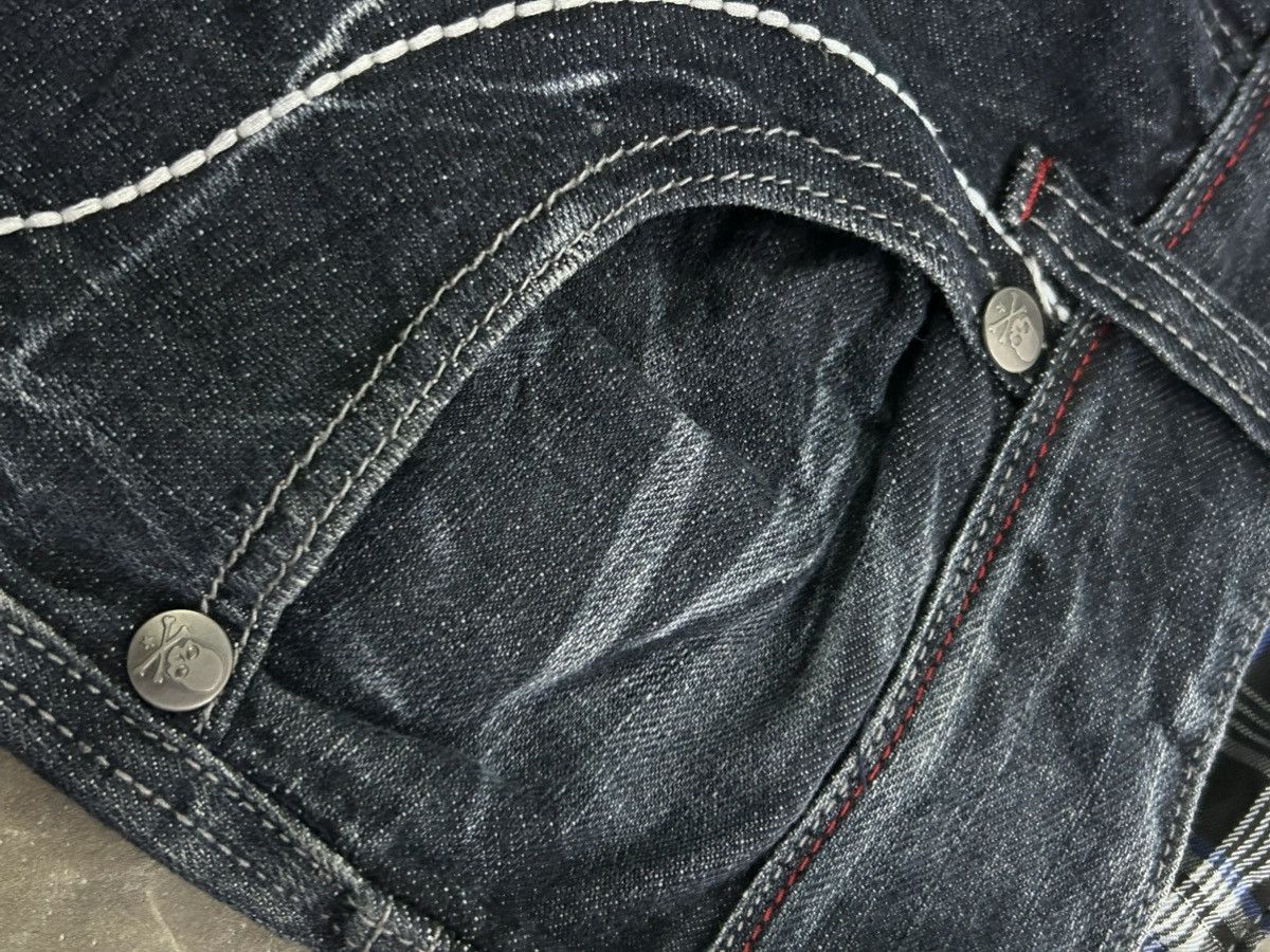 Japanese Brand Jack Serika Japanese Grunge Cracked Washed Crazy Streak Fade Size US 34 / EU 50 - 15 Thumbnail