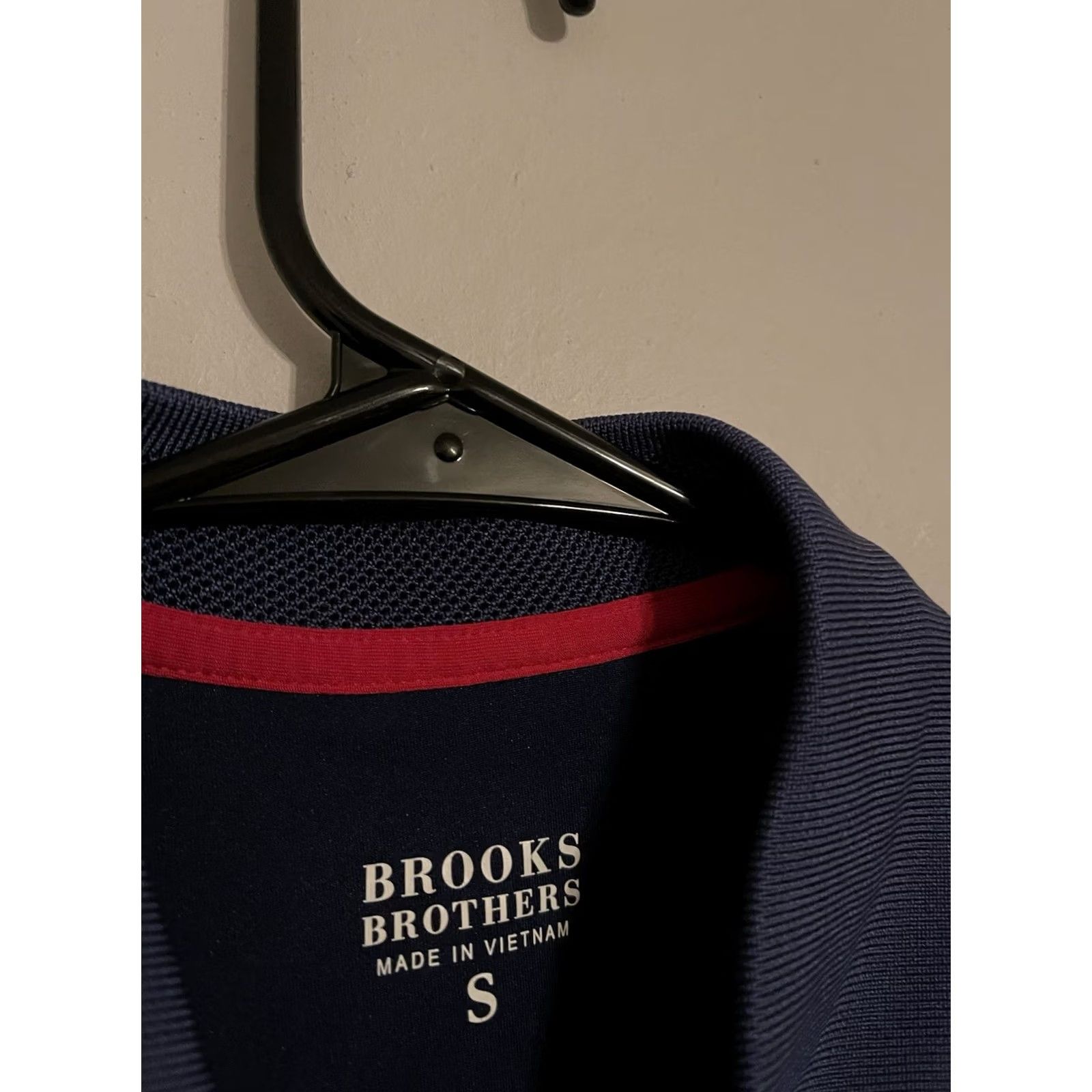 Brooks Brothers VINTAGE Brooks Brothers Polo Shirt Men’s Small Blue Red Athletic Performance Golf Shirt Short Sleeve Collared Logo Preppy Mens Size US S / EU 44-46 / 1 - 2 Thumbnail