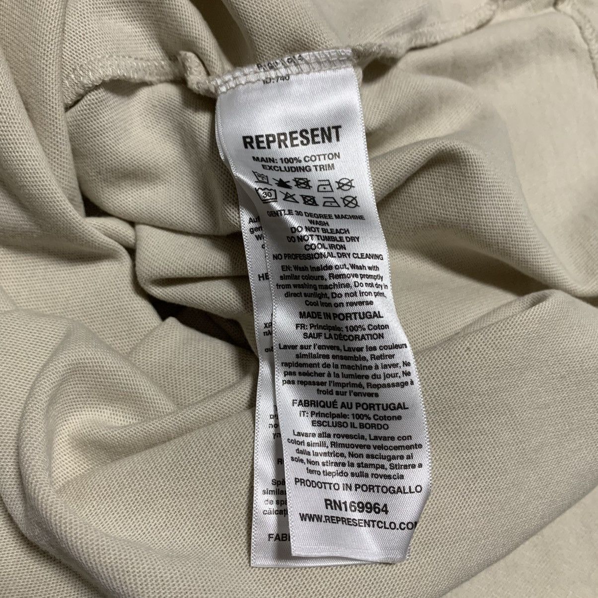 Represent Clo. Represent Medium Only The Strong Survive Vintage White Tee Size US M / EU 48-50 / 2 - 8 Thumbnail