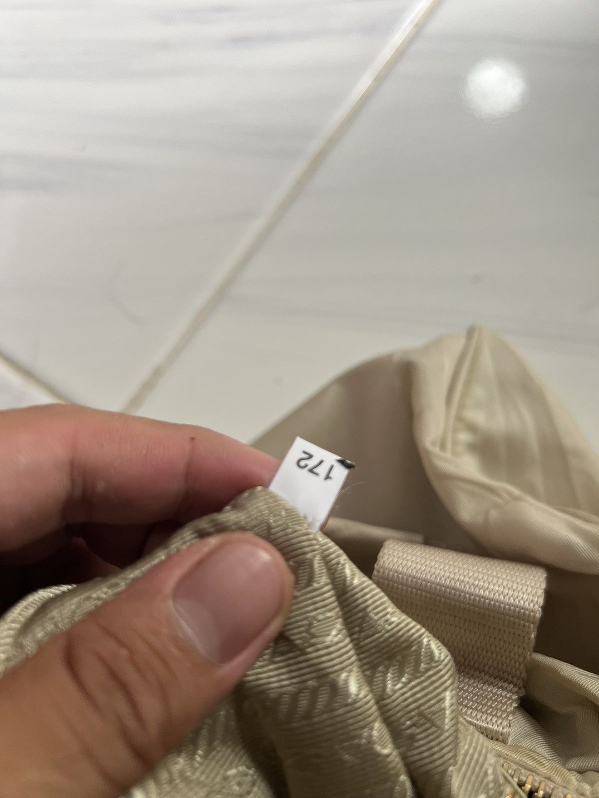 Prada Prada Fabric Handbag Size ONE SIZE - 13 Thumbnail