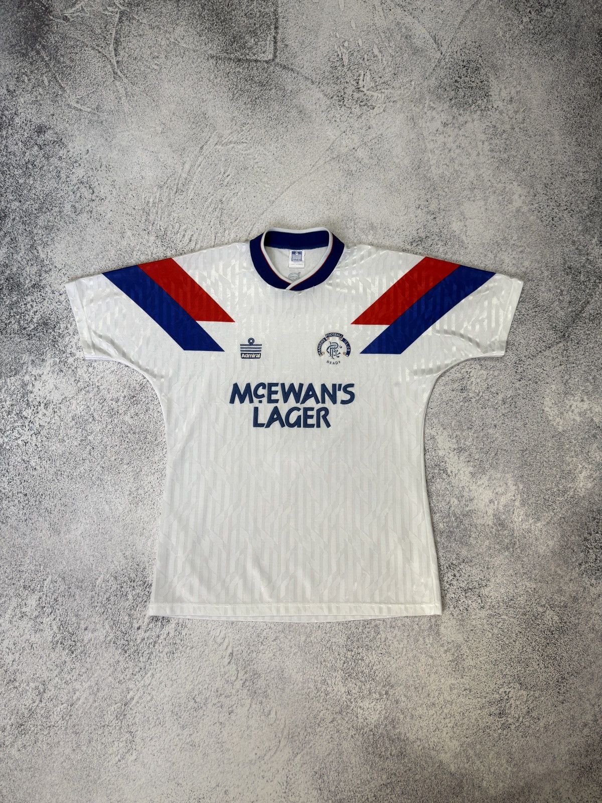 Vintage Vintage 1990/92 Rangers FC Away Football Jersey Admiral Size US M / EU 48-50 / 2 - 1 Thumbnail